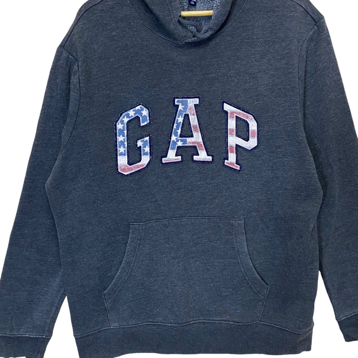 Vintage GAP BIG LOGO HOODIE Size US L / EU 52-54 / 3 - 5 Thumbnail