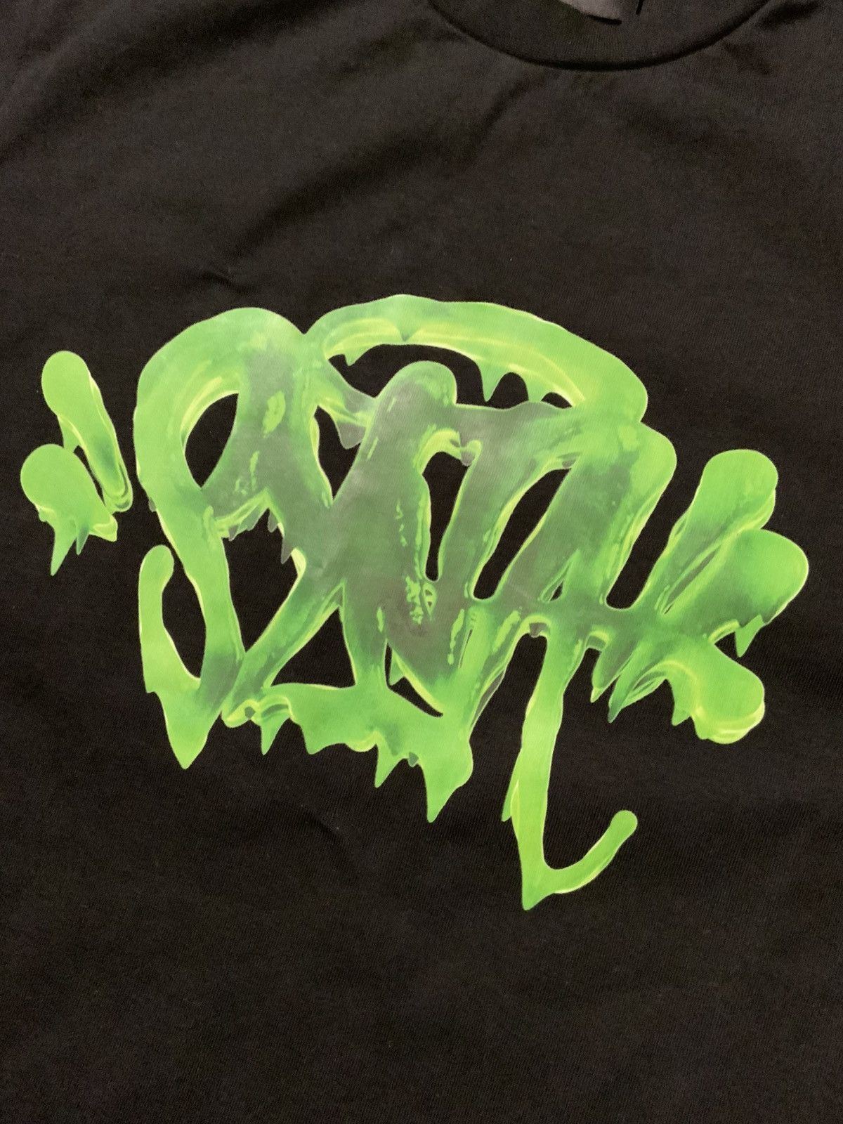 Other Syna World Central Cee Slime Green Black S/S Crew T-Shirt Size US L / EU 52-54 / 3 - 5 Thumbnail