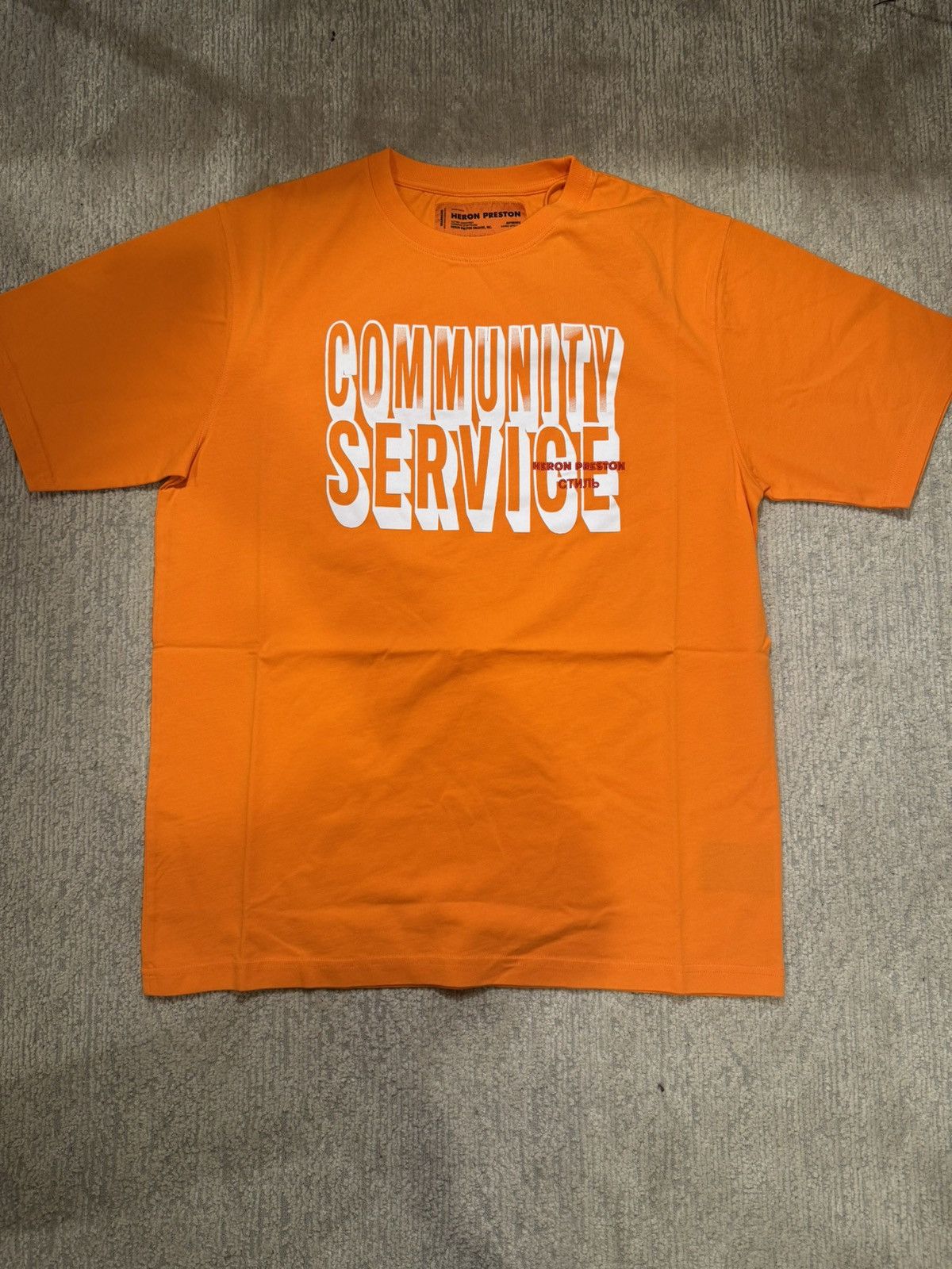 Heron Preston Heron Preston community service tee size M Size US M / EU 48-50 / 2 - 2 Thumbnail