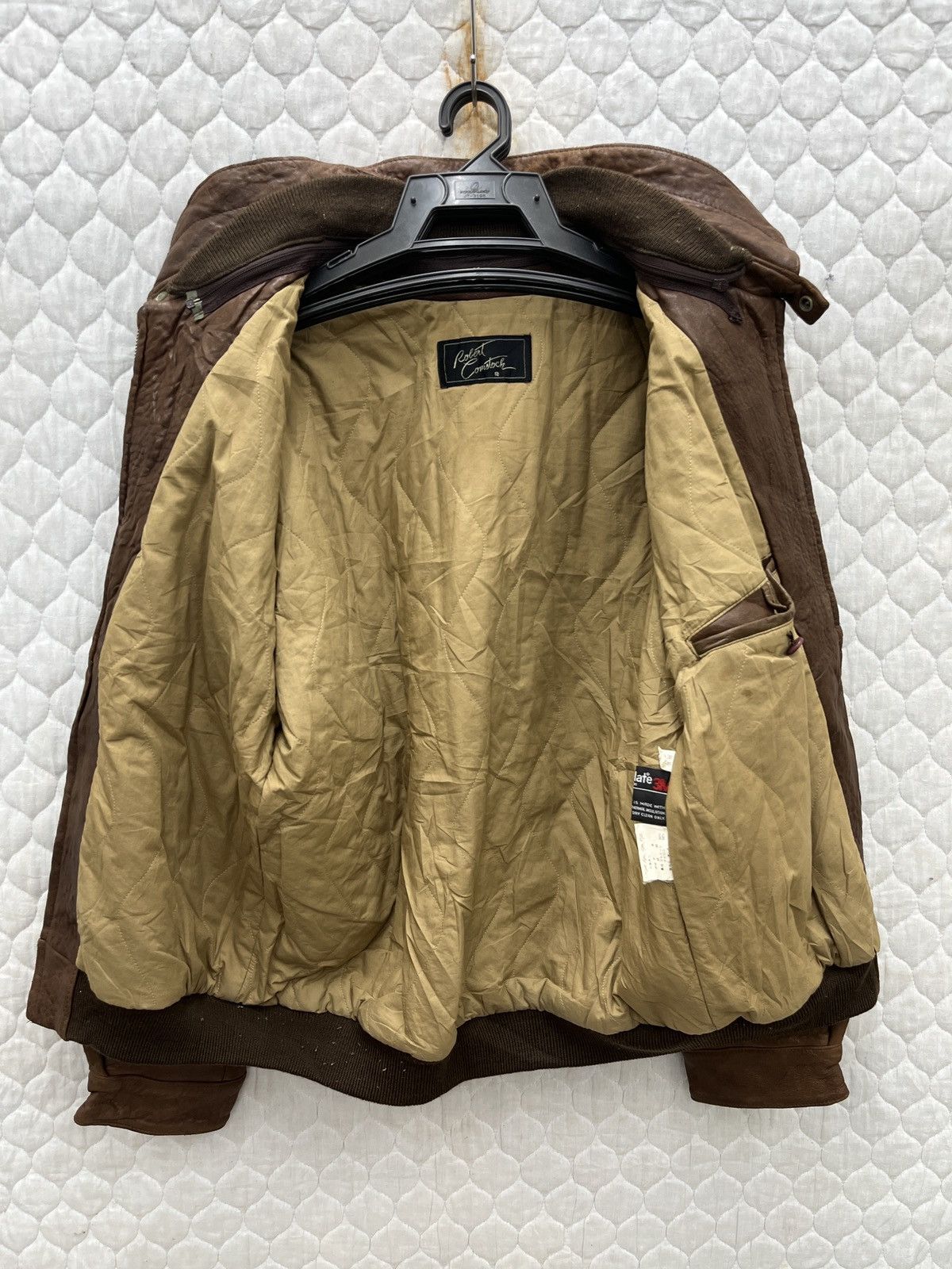 Robert Comstock 🔥🔥🔥STEALS ROBERT COMSTOCK LEATHER JACKET Size US M / EU 48-50 / 2 - 7 Thumbnail