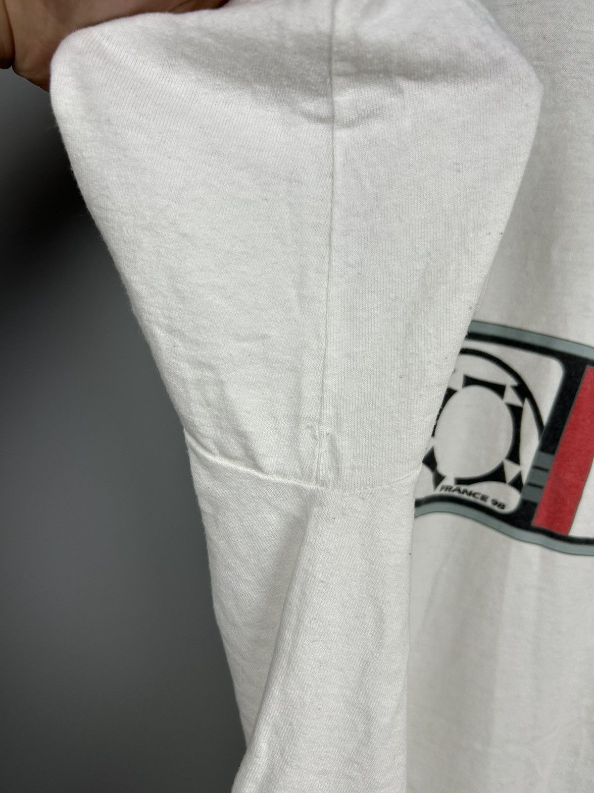 Vintage Vintage Adidas France 1998 T shirt United States Size US L / EU 52-54 / 3 - 7 Thumbnail