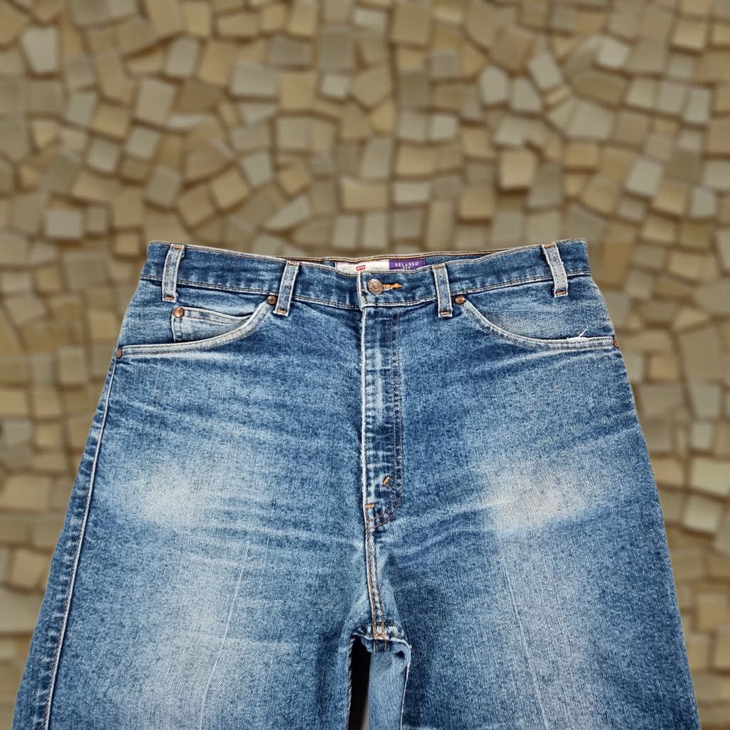 Levi's VINTAGE Levi's 540 Jeans Blue Relaxed Fit 36x30 Mens Denim 90s Straight Vintage Size US 36 / EU 52 - 1 Thumbnail