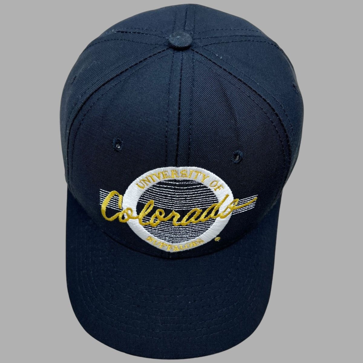 Vtg 1990s NCAA Colorado Buffaloes Script The Game Snapback