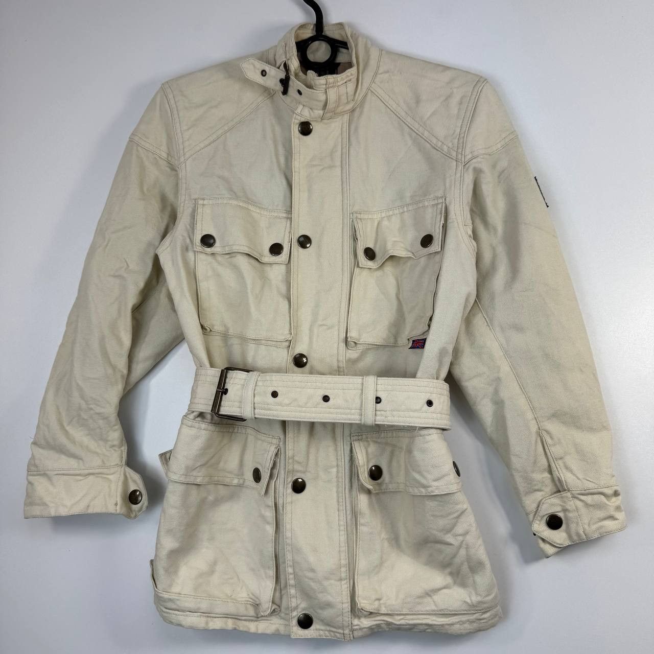 Belstaff Belstaff Belted Field Jacket Cream Women Size M Size M / US 6-8 / IT 42-44 - 1 Thumbnail
