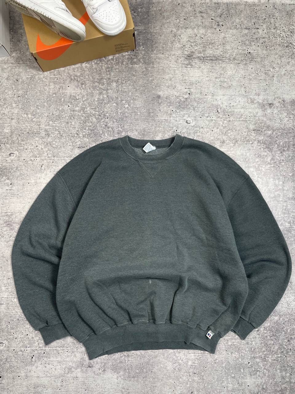 Russell Athletic Vintage 90s Russell Athletic Boxy Fit Baggy Sweatshirt Y2K Size US XXL / EU 58 / 5 - 1 Thumbnail