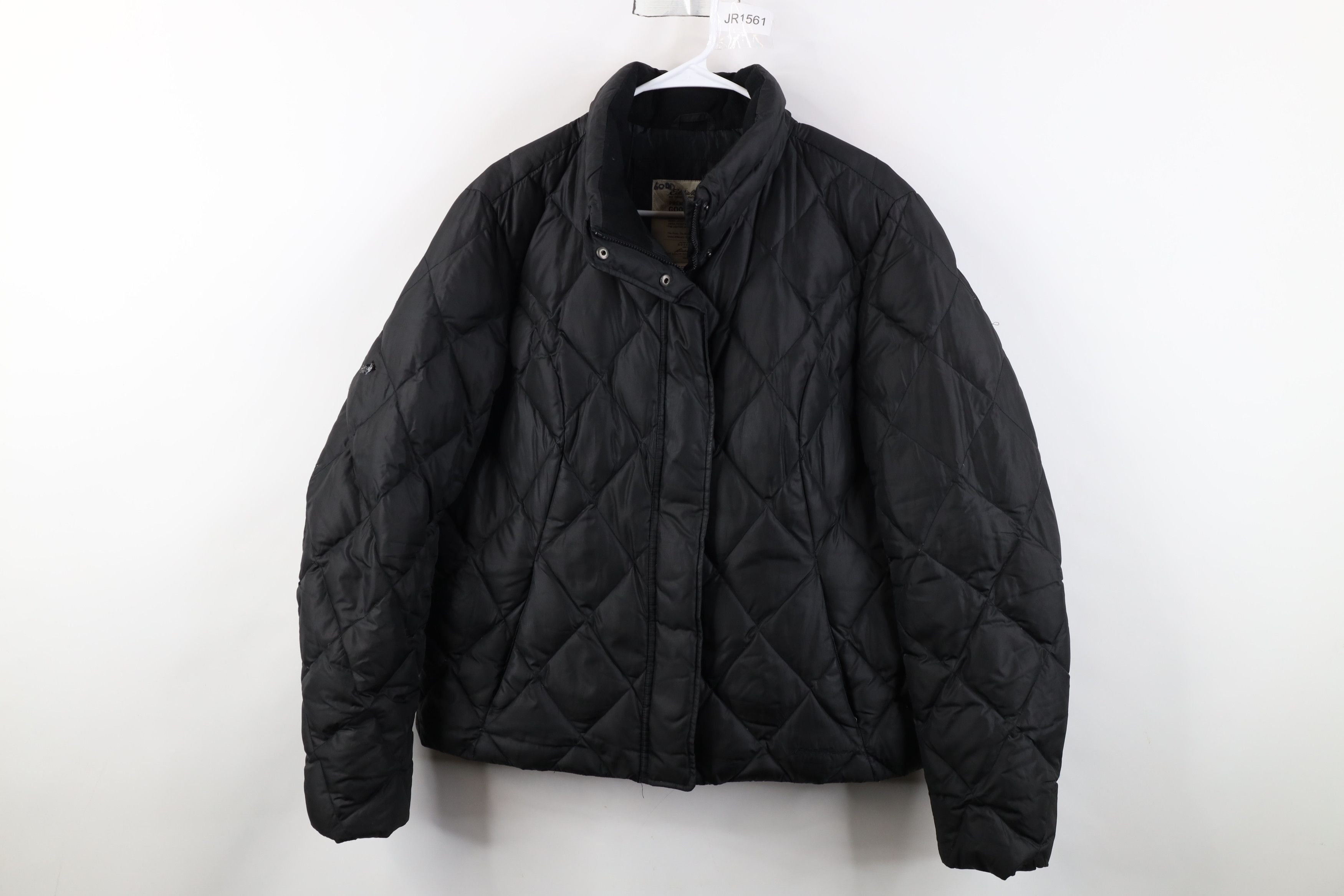 Eddie Bauer Vintage Eddie Bauer Goose Down Quilted Puffer Jacket Black Size XL / US 12-14 / IT 48-50 - 1 Thumbnail