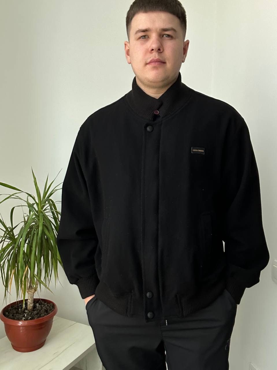 Paul & Shark × Vintage Vintage Black Wool Paul & Shark Jacket Size US L / EU 52-54 / 3 - 9 Thumbnail