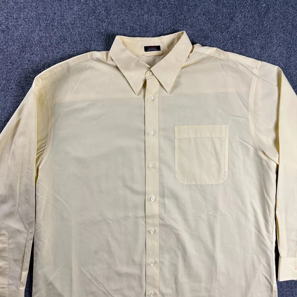 Ashworth × Vintage Ashworth Shirt Mens XL Button Up Ez-Tech Pocket 100% Cotton Size US XL / EU 56 / 4 - 2 Thumbnail