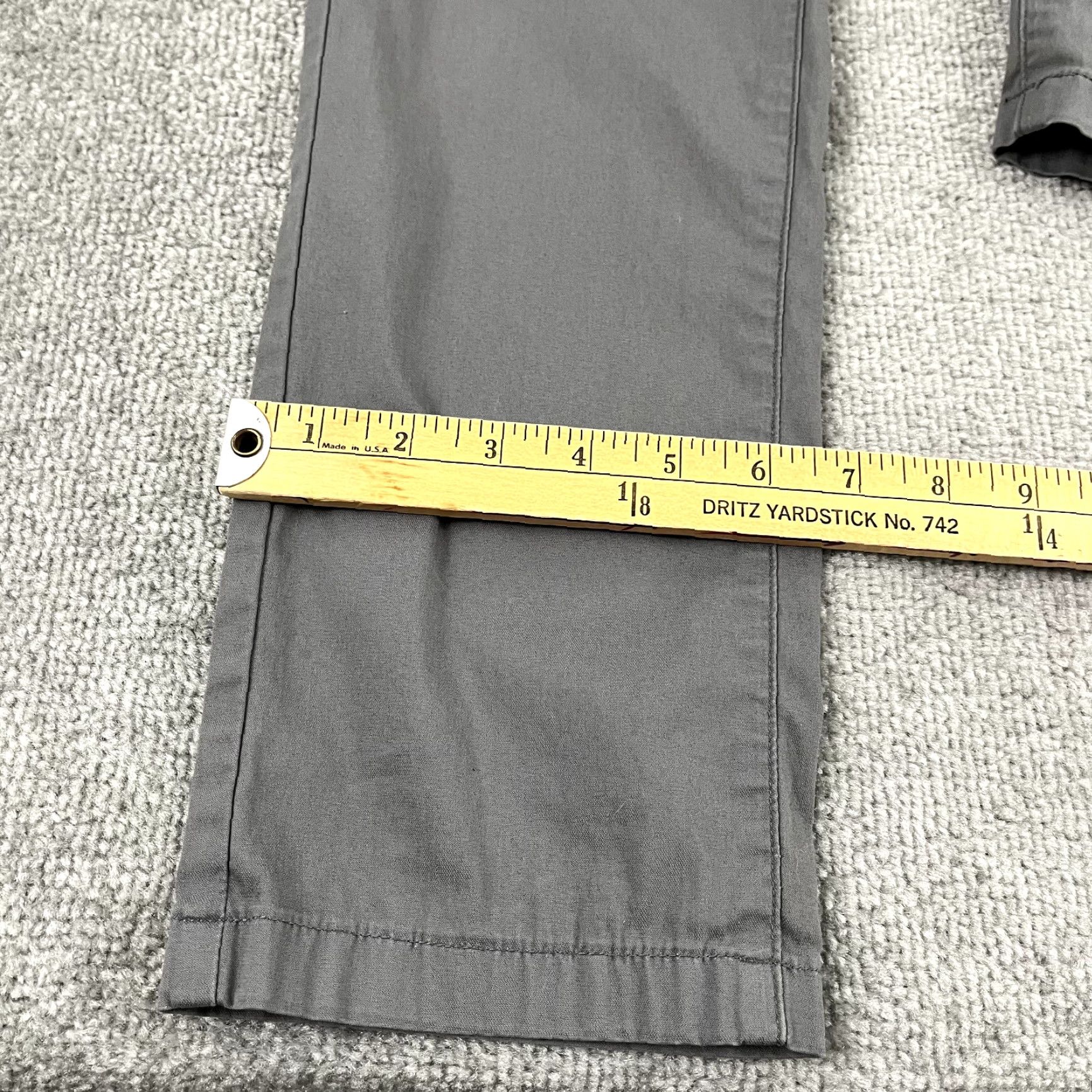 Vintage BIRD DOGS Pants Mens 32 x 32 Slim Tapered Gray Performance Golf Stretch Travel Size US 32 / EU 48 - 6 Thumbnail