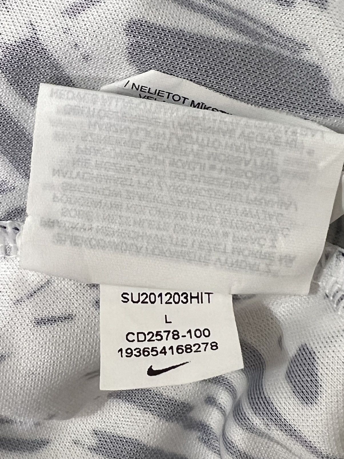 Nike × Vintage NIKE France National Team 2020 Pre-Match Jersey Men’s Size US L / EU 52-54 / 3 - 3 Thumbnail