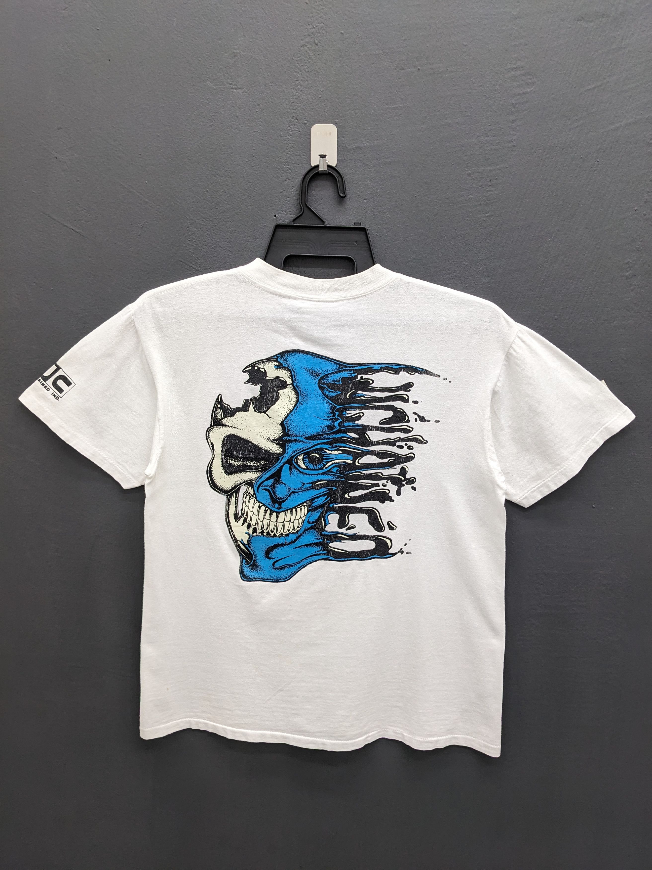 Vintage VINTAGE UNCHAINED SKATEGANG PUSH HEAD SKULLS Size US M / EU 48-50 / 2 - 6 Thumbnail