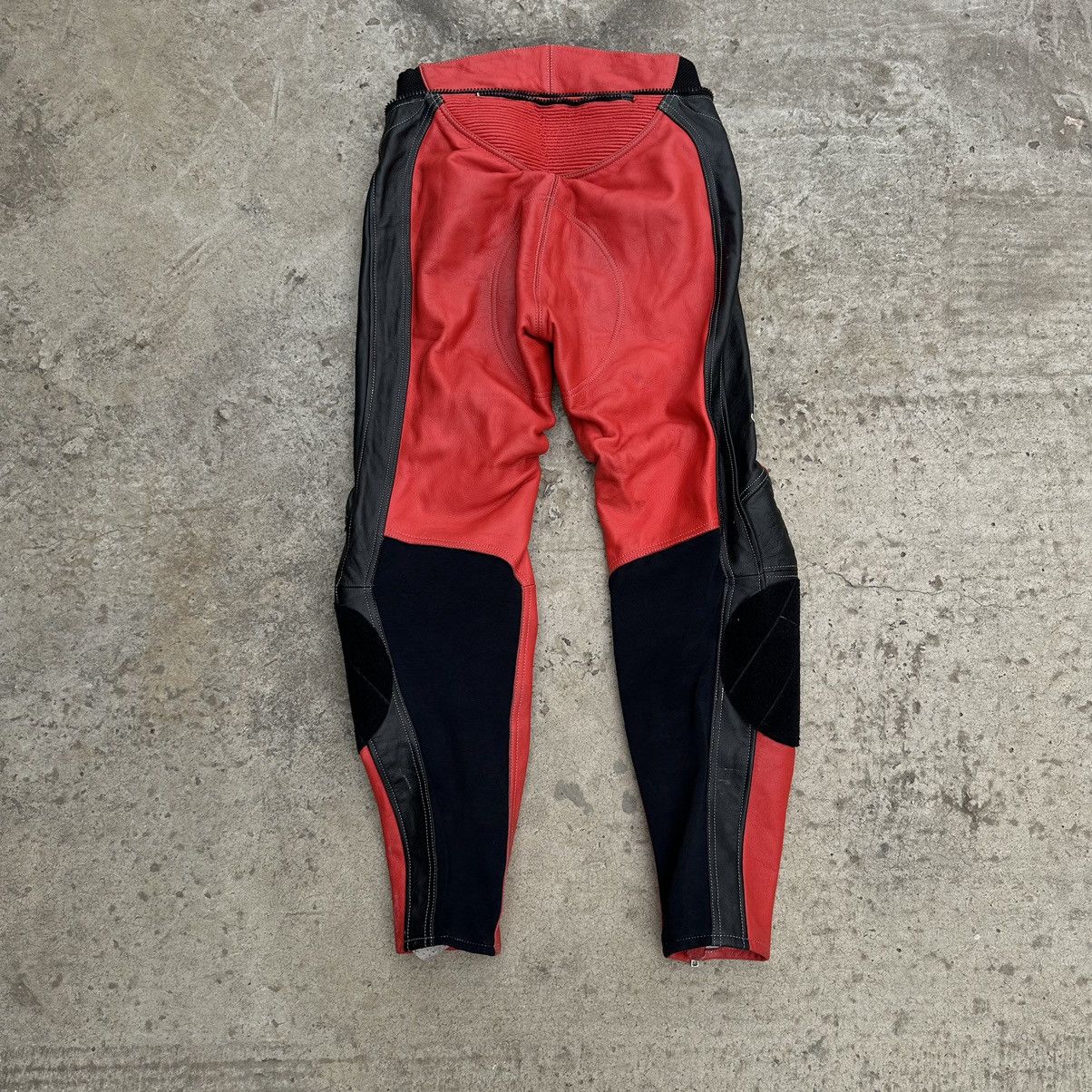 Leather × Vintage Vintage Moto Leather Pants Size 50 Y2K Pro Sports USA Size US 34 / EU 50 - 2 Thumbnail