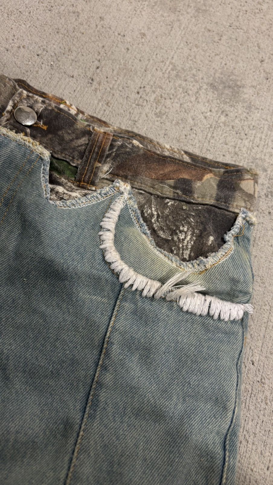 Other Wrstwrstwrst Camo Denim Size US 30 / EU 46 - 4 Thumbnail