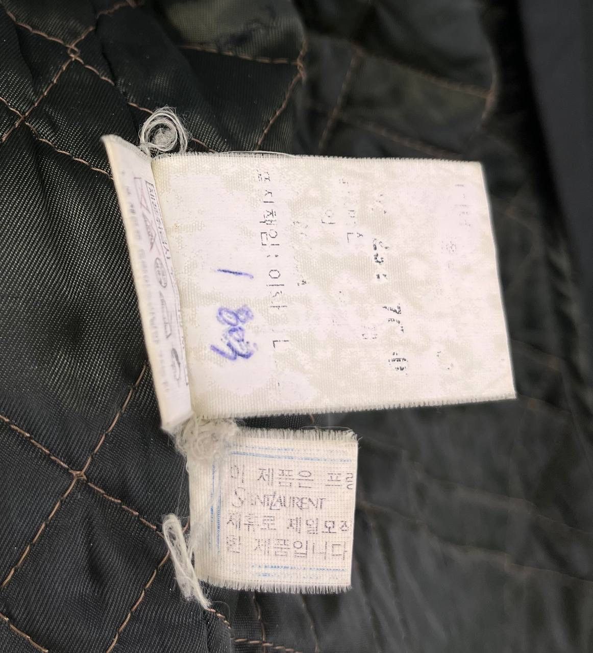 Vintage × Yves Saint Laurent Vintage Yves Saint Laurent Luxury Button Up Coat Jacket Size US L / EU 52-54 / 3 - 11 Thumbnail