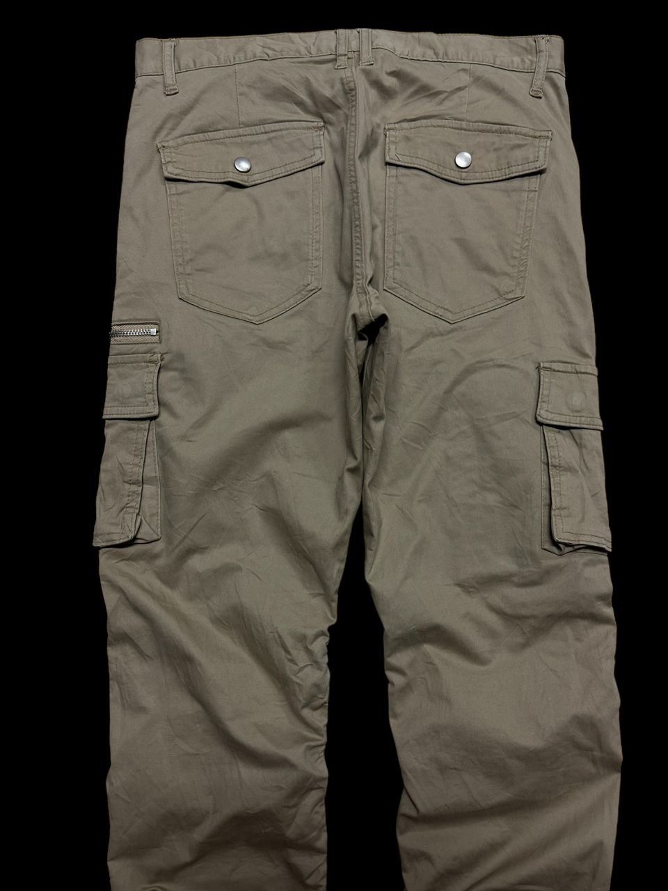 PPFM Grunge Semantic Design Ruched Multipocket Zipper Punk Cargo Size US 30 / EU 46 - 17 Thumbnail