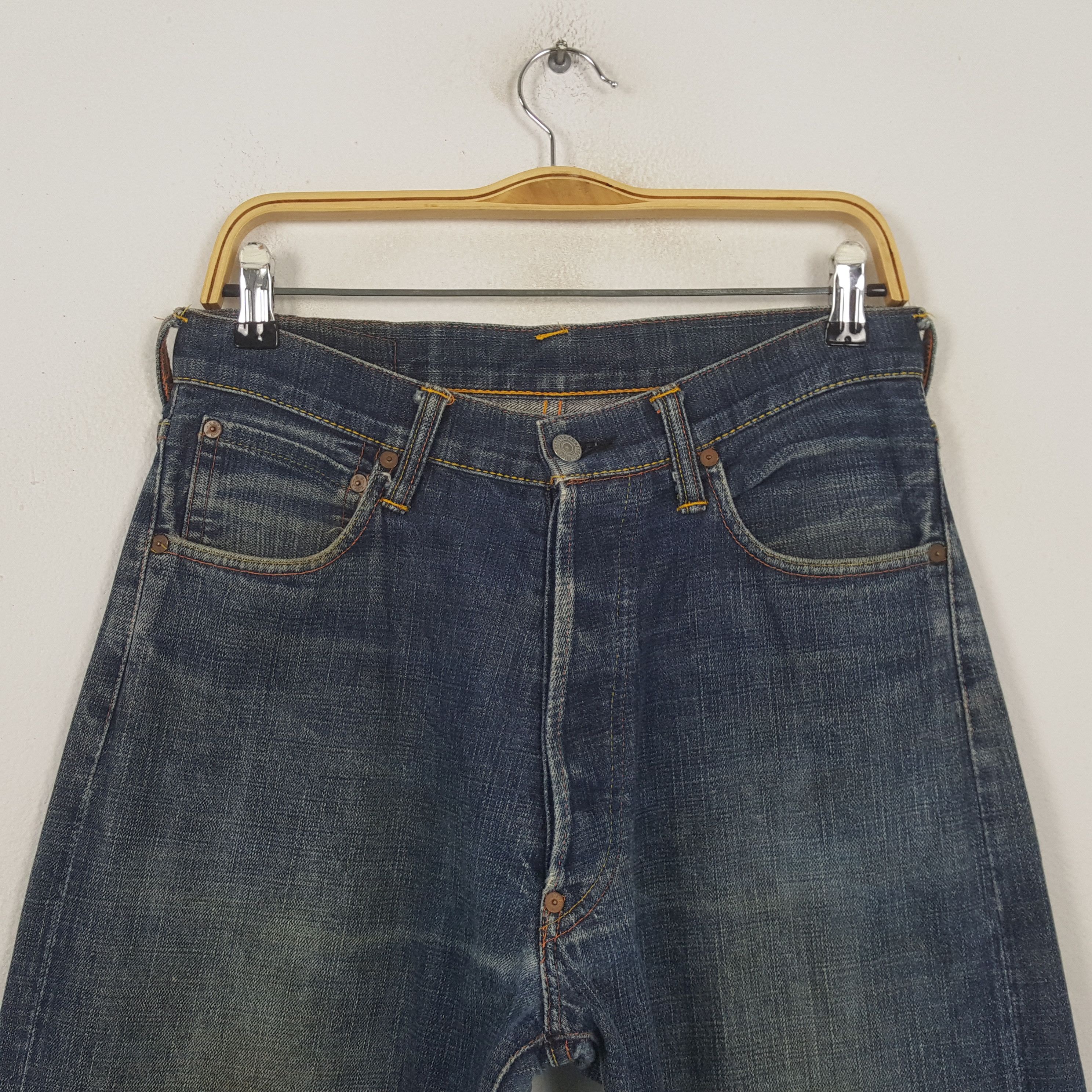 Evisu Vintage Evisu Japanese Brand Daicock Custom Style Jeans RR12 Size US 30 / EU 46 - 5 Thumbnail