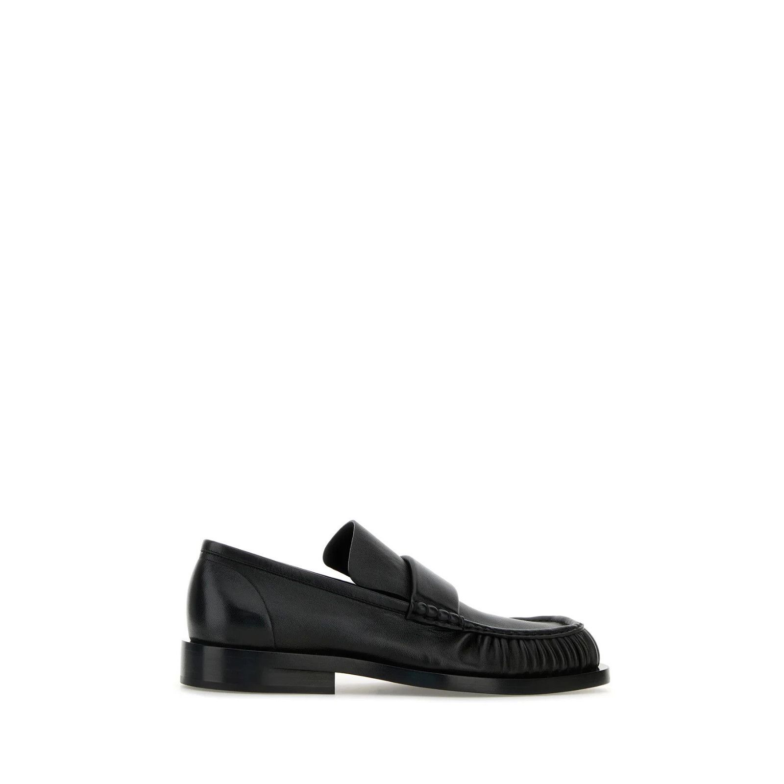 Jil Sander JIL SANDER Black Leather Loafers New & Authentic (Men's size Size US 12 / EU 45 - 3 Thumbnail