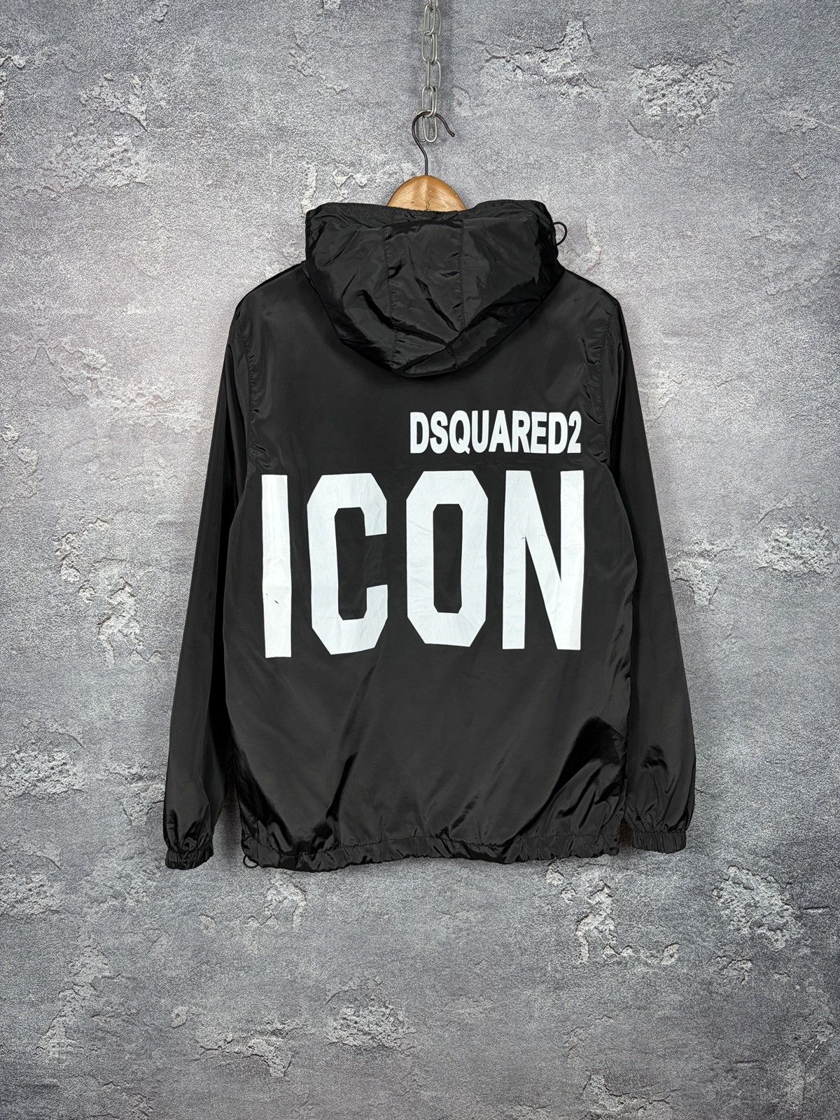 Dsquared2 Dsquared2 Icon Nylon Windbreaker Jacket Size M Size US M / EU 48-50 / 2 - 1 Thumbnail