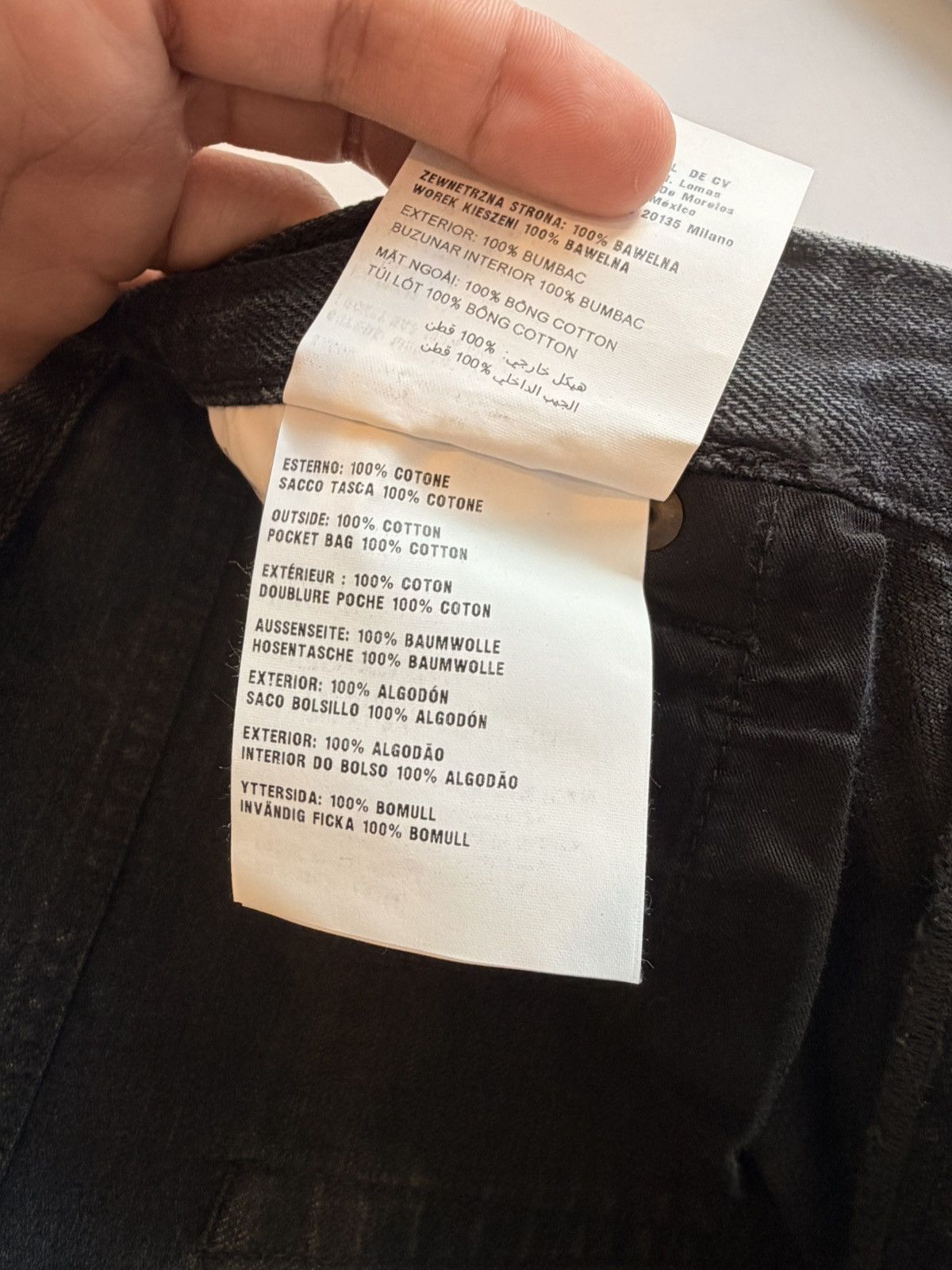 Prada Prada Five-pocket Denim Jeans Enamel Triangle Logo Size 31 Size US 31 - 12 Thumbnail