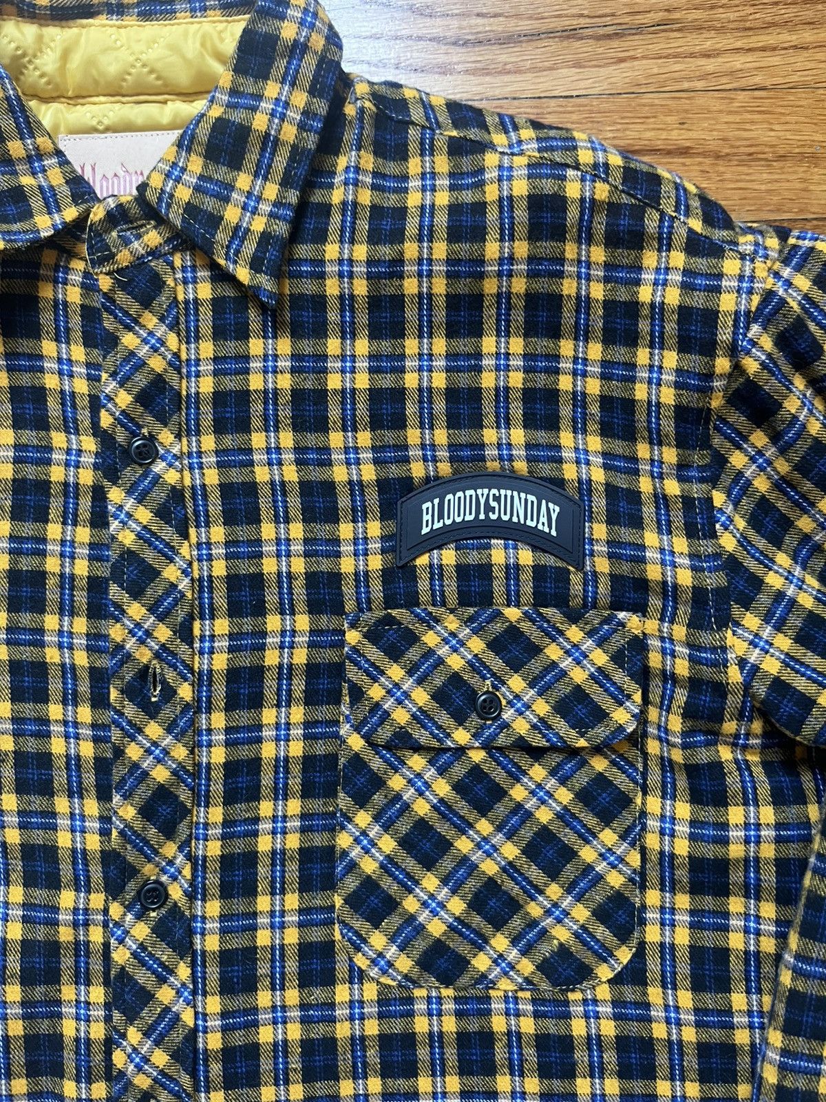 Full Send Bloody Sunday Unreleased Flannel Shirt Jacket Size US M / EU 48-50 / 2 - 4 Thumbnail