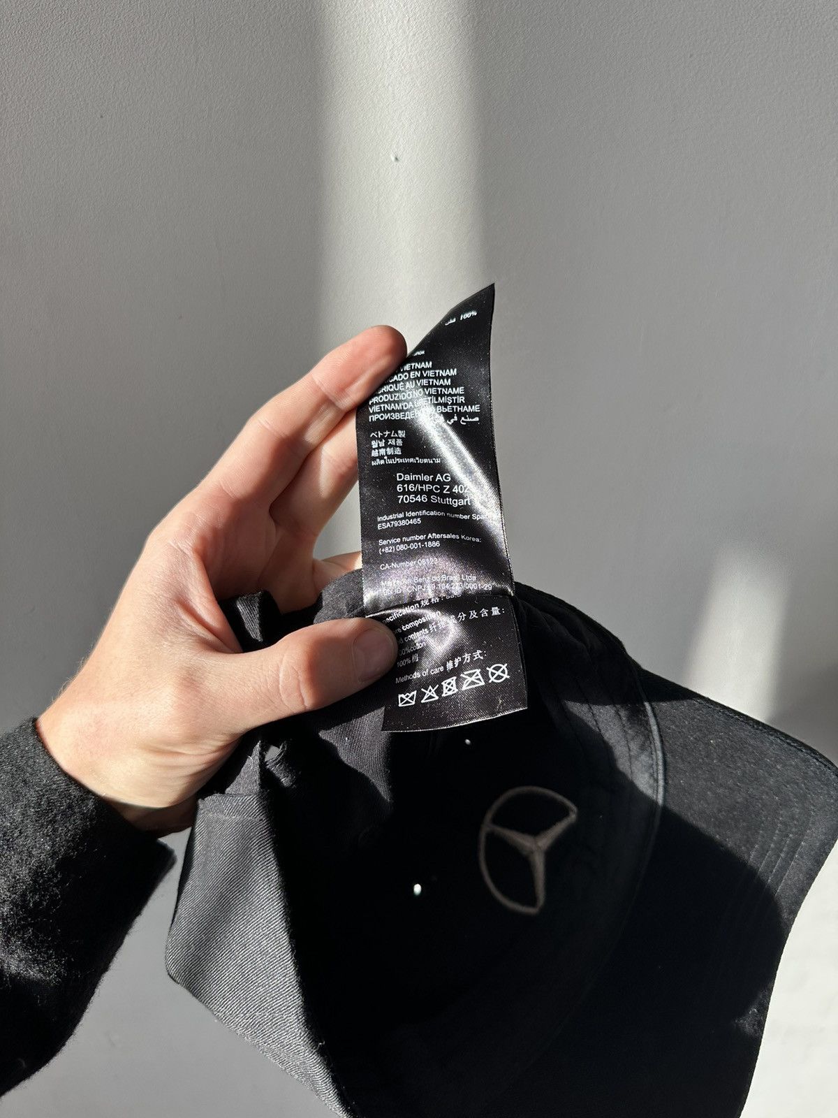 Mercedes-Benz × Vintage Mercedes Benz black racing cap Size ONE SIZE - 5 Thumbnail
