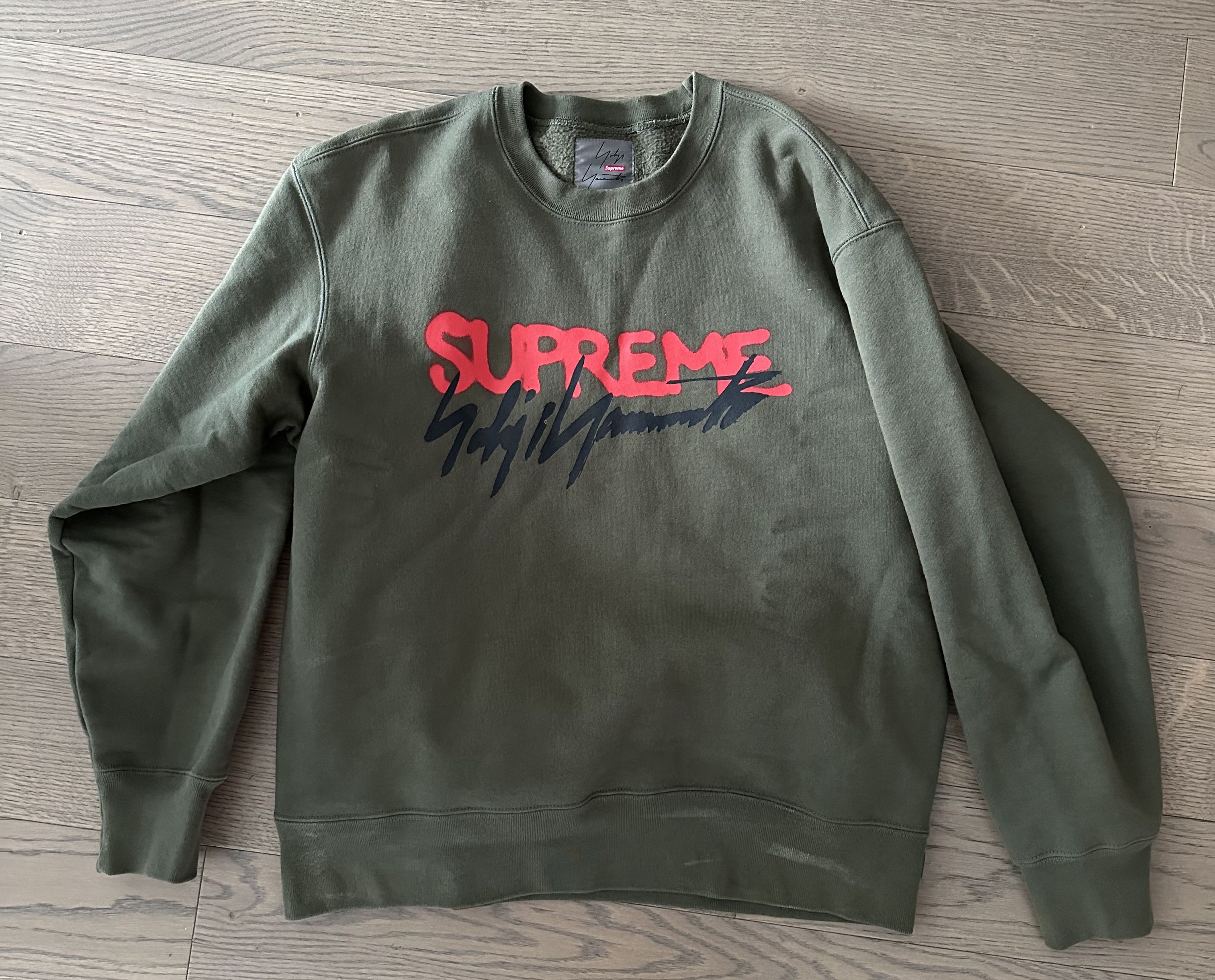 Supreme Supreme Yohji Yamamoto Crewneck | Grailed