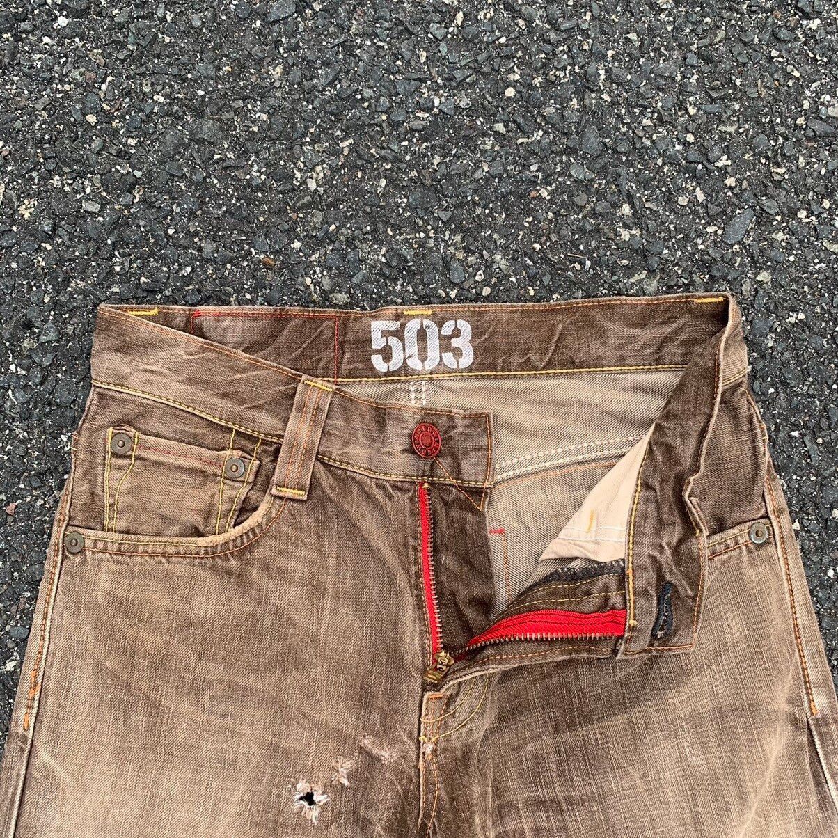 Japanese Brand ⚡️ FLASH SALE ⚡️ Vintage Edwin 503 Jeans Thunderstorm Pants Size US 28 / EU 44 - 7 Thumbnail