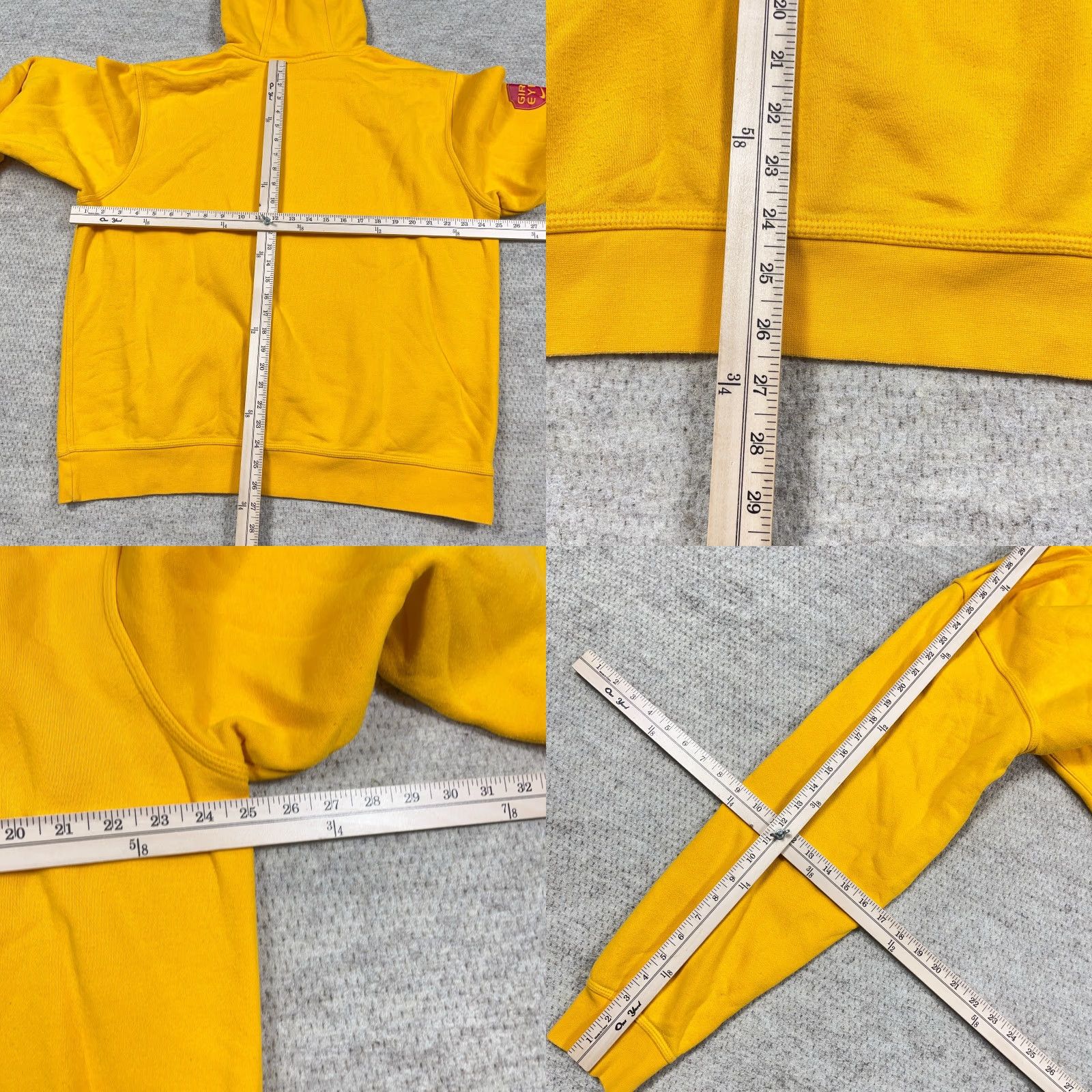 Nike Nike Hoodie Men XL Yellow EYBL North Augusta SC Center Swoosh Sweatshirt Adult Size US XL / EU 56 / 4 - 8 Thumbnail