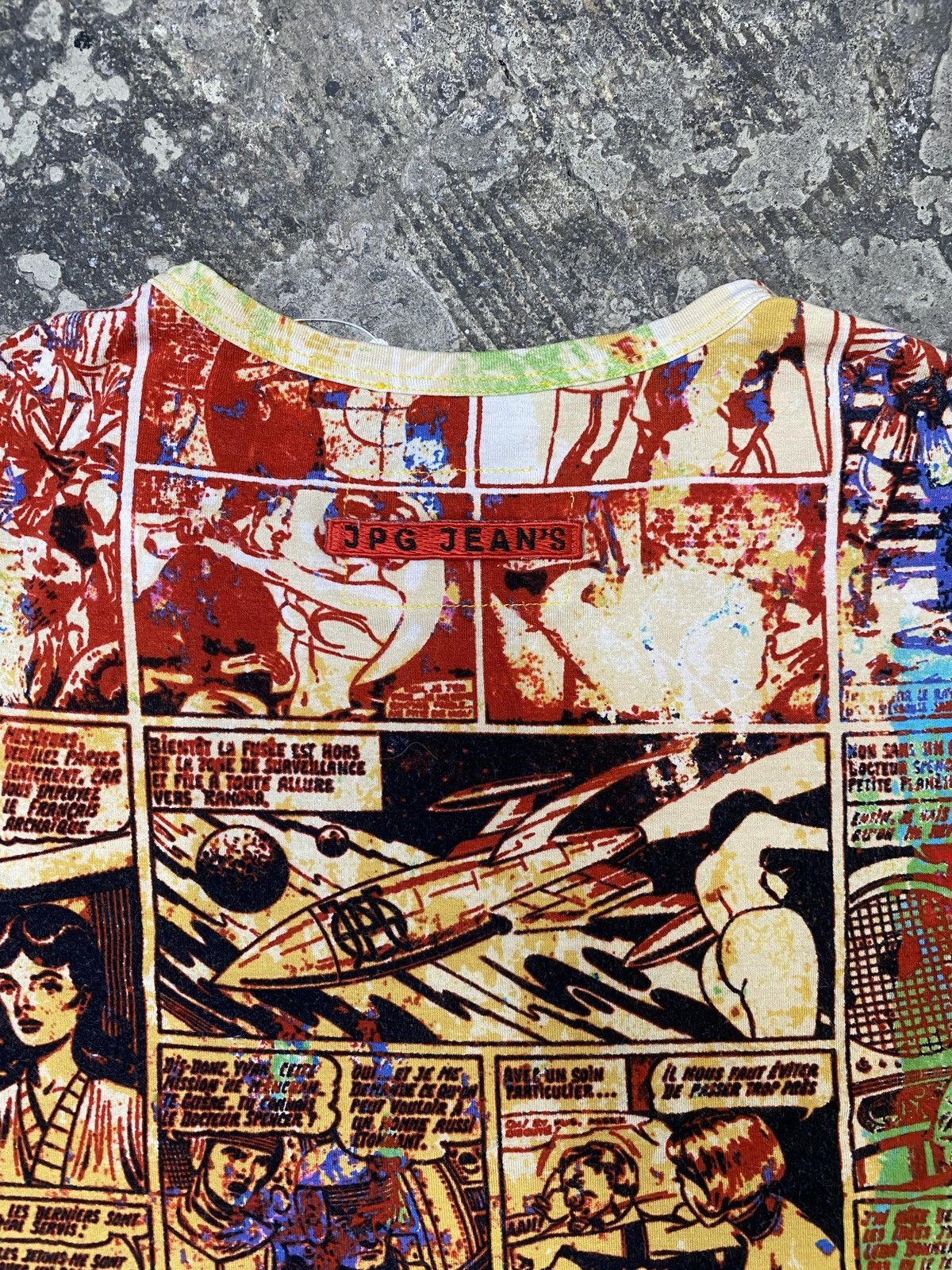 Jean Paul Gaultier Jean Paul Gaultier Comic Book « SAFE SEX » T-shirt Size S / US 4 / IT 40 - 4 Thumbnail