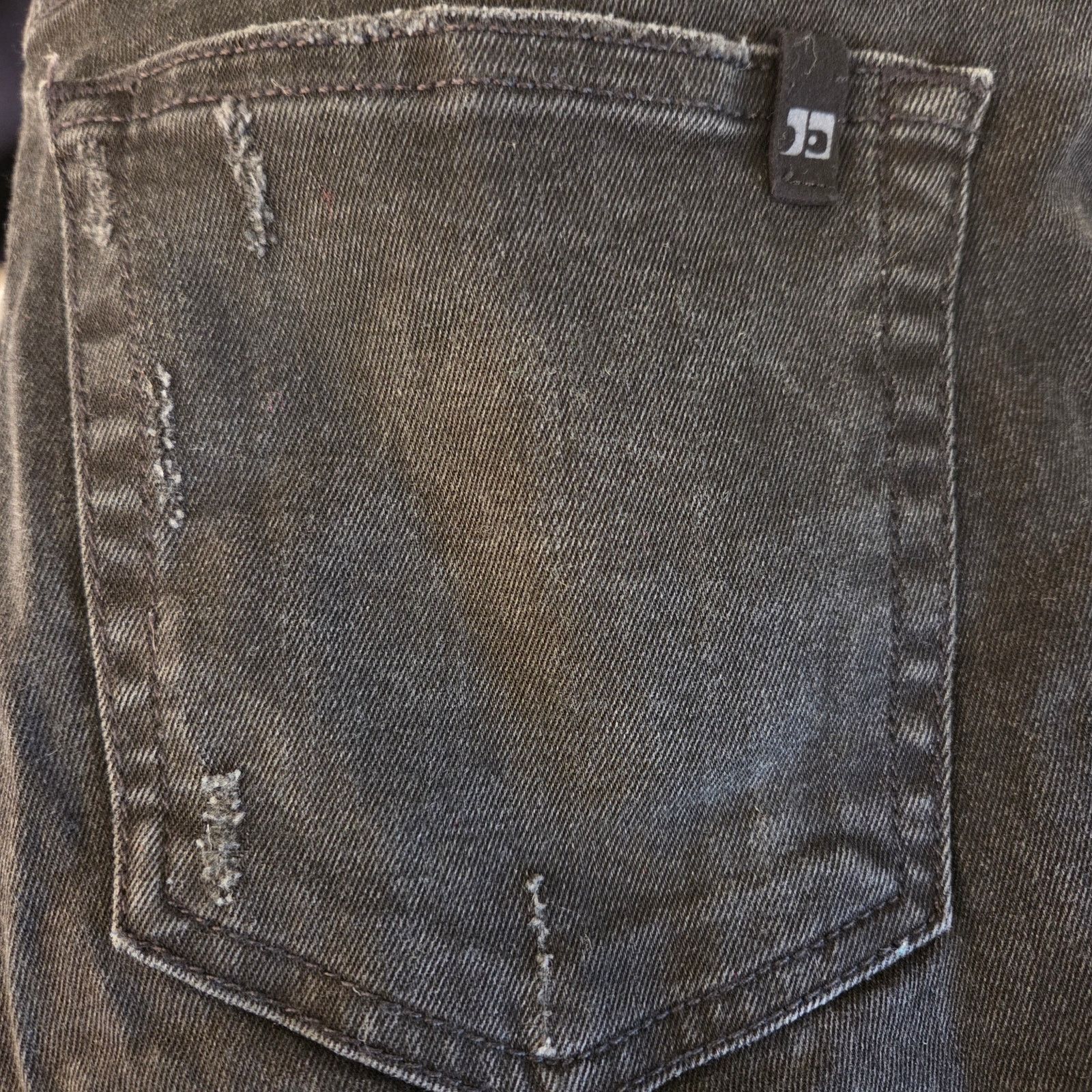 Joe's JOE's Jeans High Rise Skinny Ankle Black - Size 30 Size 30" / US 8 / IT 44 - 4 Thumbnail