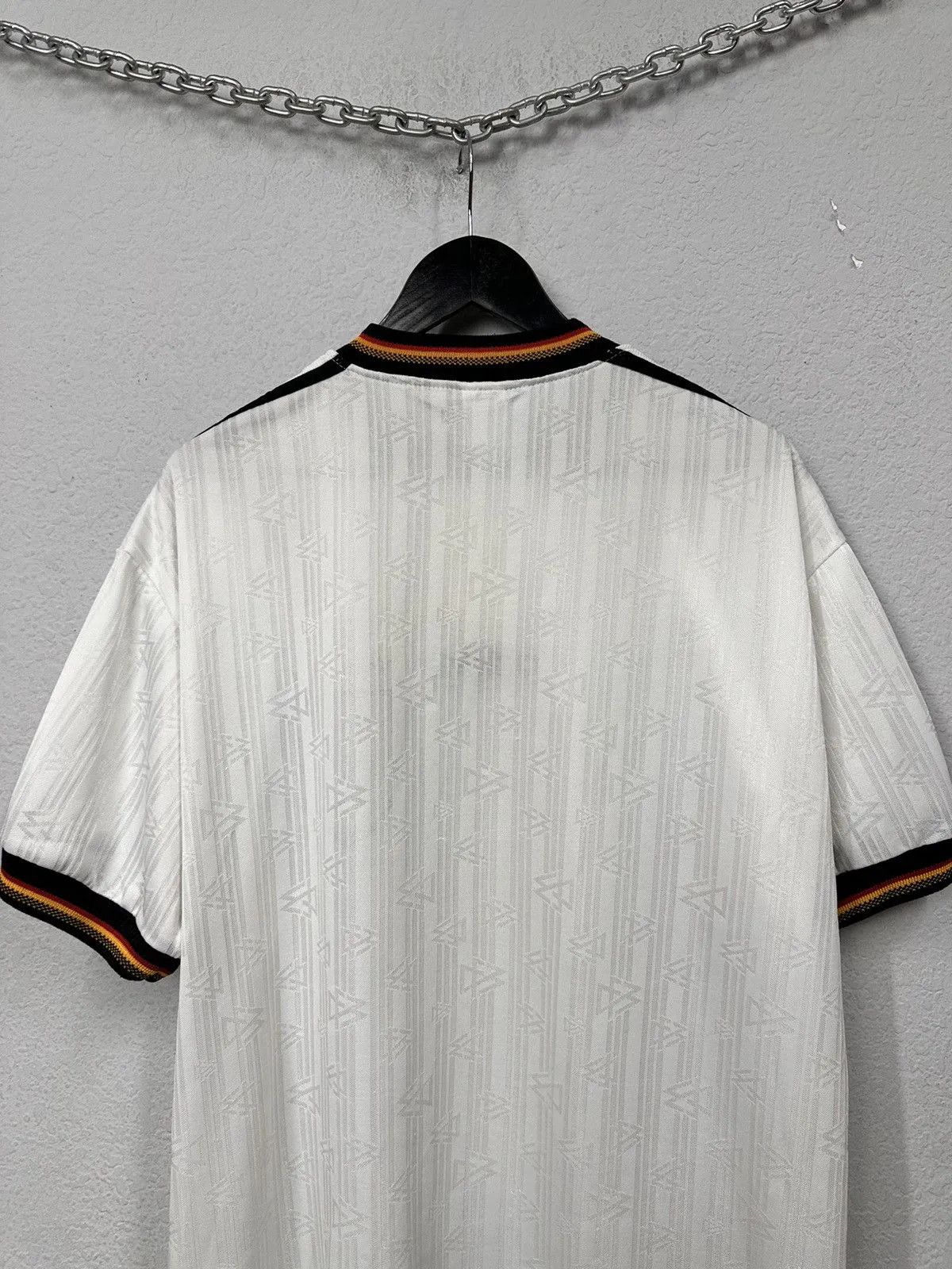 Adidas Wow😻Adidas Vintage Jersey Germany 90s Soccer Home T-Shirt Size US XL / EU 56 / 4 - 10 Thumbnail