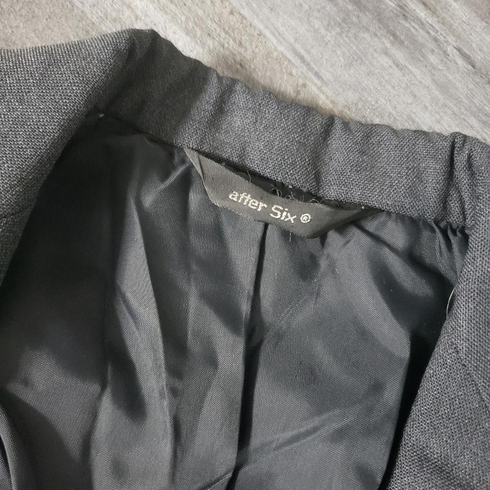 After Six Dark Grey | AFTER SIX | Formalwear Suit Jacket Size US XXS / EU 40 - 4 Thumbnail
