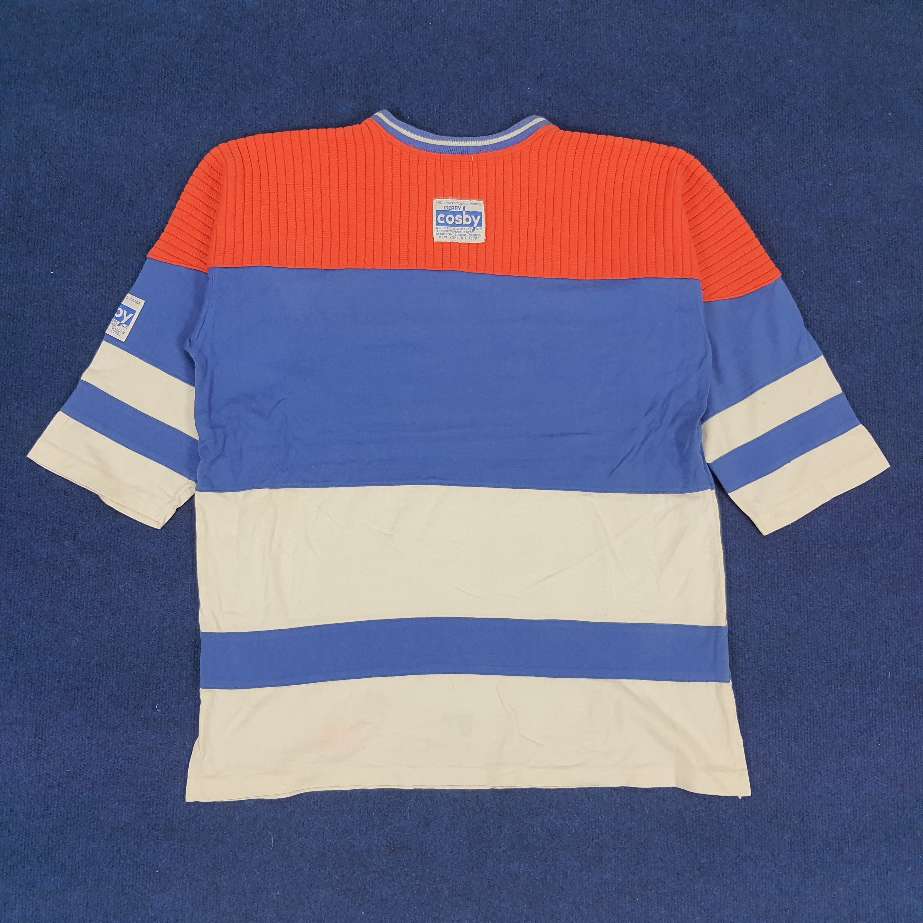 Crosby Square Vintage NHL Gerry Cosby American Ice Hockey T-shirt Size US XL / EU 56 / 4 - 4 Thumbnail