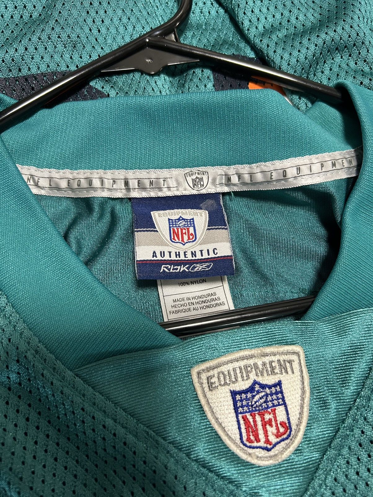 NFL 2008 Cropped Chad Pennington Dolphins Jersey - XL Size US XL / EU 56 / 4 - 3 Thumbnail