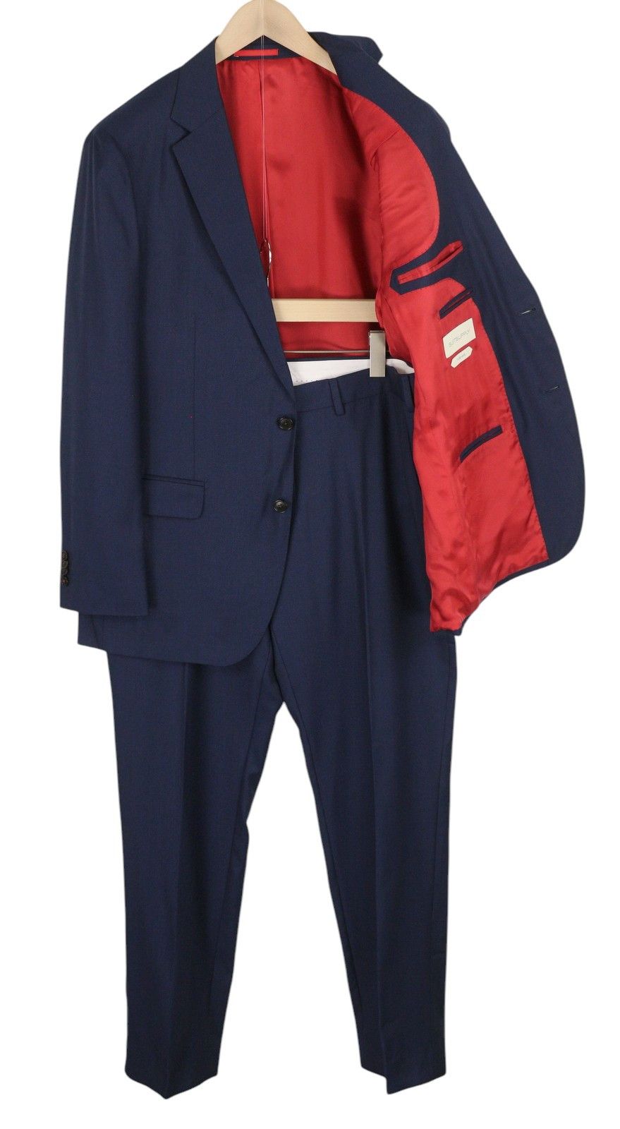 Suitsupply SIENNA UK46 Blue Wool Single-Breasted 2 Piece Suit 83651 Size 46R - 1 Thumbnail