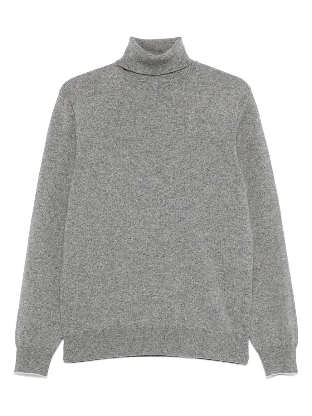Cashmere Turtle-Neck Sweater