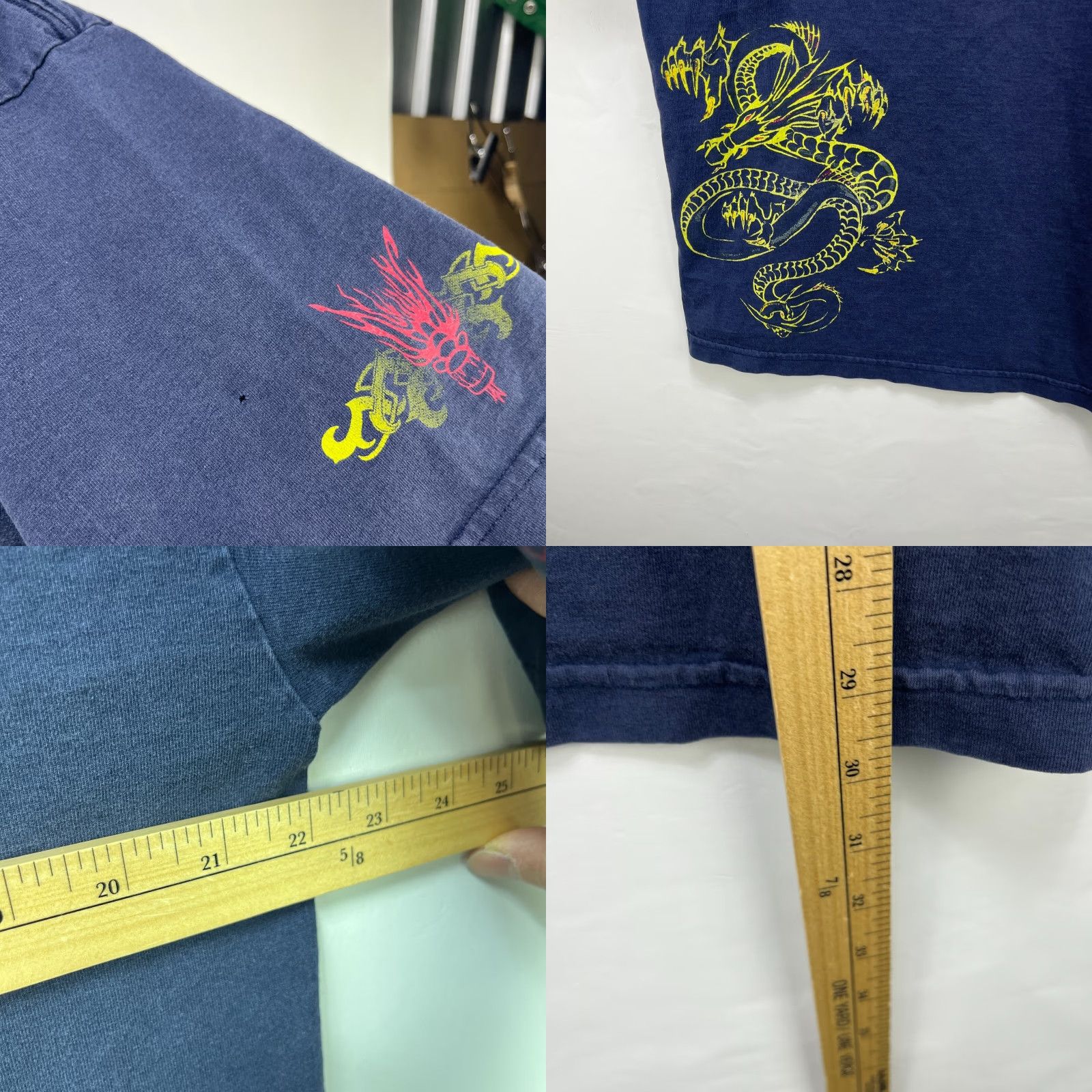 Vintage VINTAGE No Boundaries Dragon Flames Shirt L Mens Blue 90s Skater T-Shirt Size US L / EU 52-54 / 3 - 8 Thumbnail