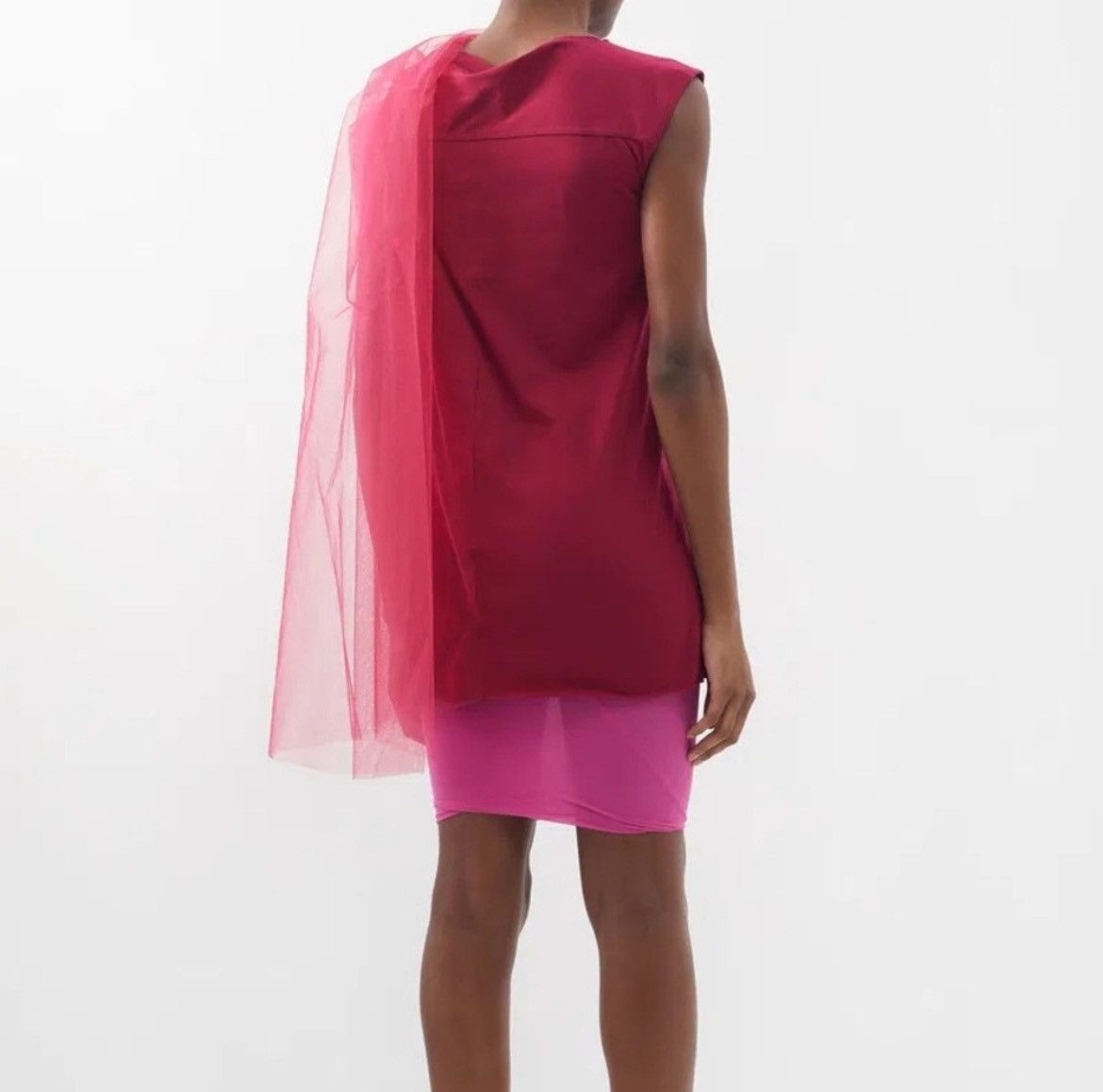 Rick Owens Rick Owens Tulle Cape T-Shirt Size M / US 6-8 / IT 42-44 - 2 Thumbnail