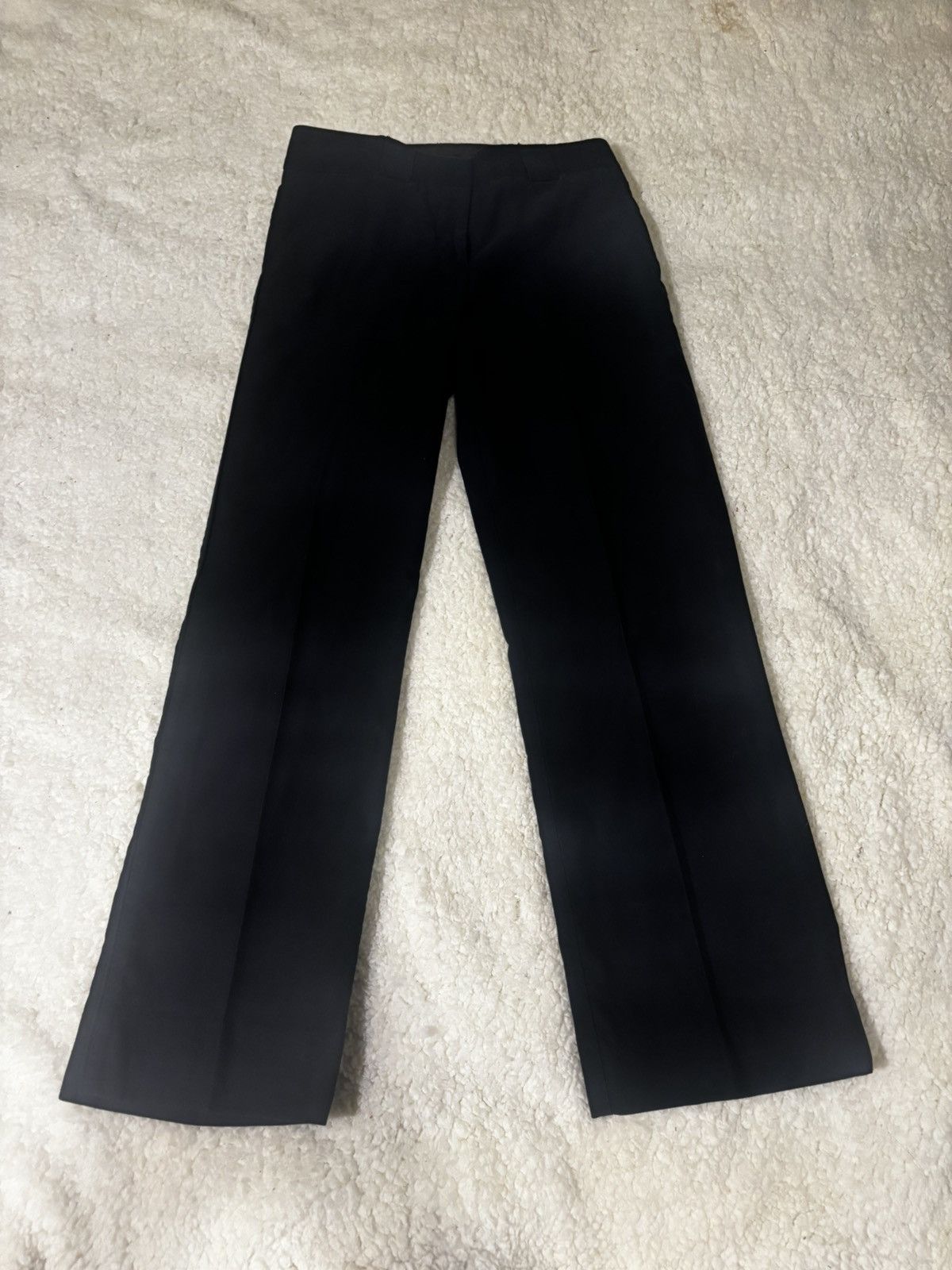 Armani Exchange A/X dark navy wide leg trousers0522 Size 26" / US 2 / IT 38 - 4 Thumbnail