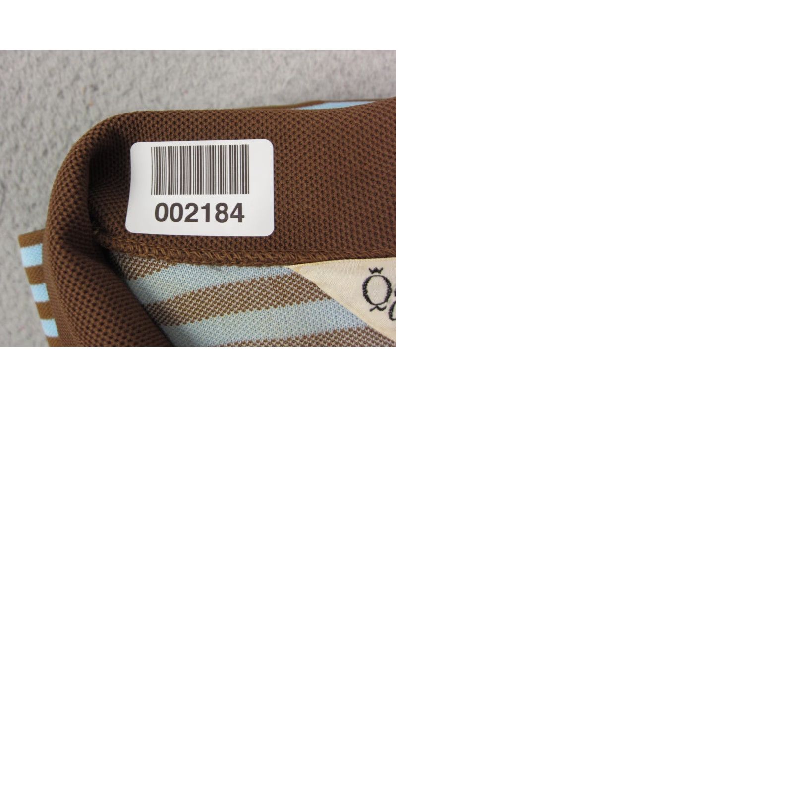 Vintage Queen Casuals Dress Shirt Dress M Brown Blue Striped Vintage 60s 90s Womens Long Sleeve Knit Button Collared Knee Length Casual Pattern Striped Size M / US 6-8 / IT 42-44 - 10 Thumbnail