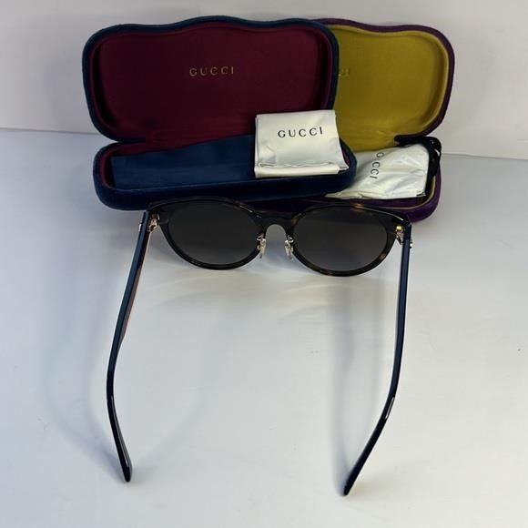Gucci 💯 - New Authentic Gucci GG0416SK00355 GG0416SK Ladies Sungl Size ONE SIZE - 8 Thumbnail