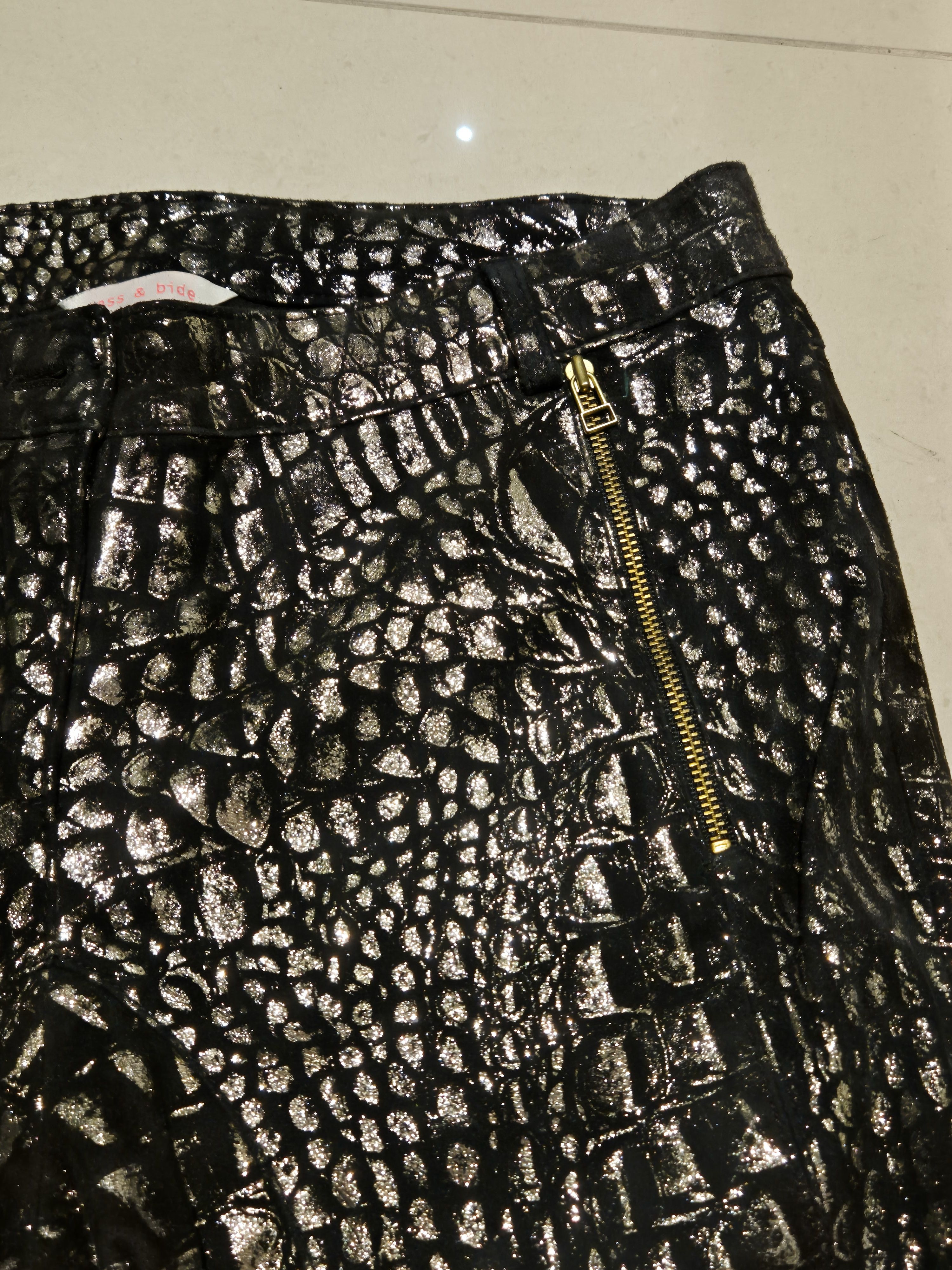 Other Sass +Bide foil printed suede pants Size 27" / US 4 / IT 40 - 6 Thumbnail