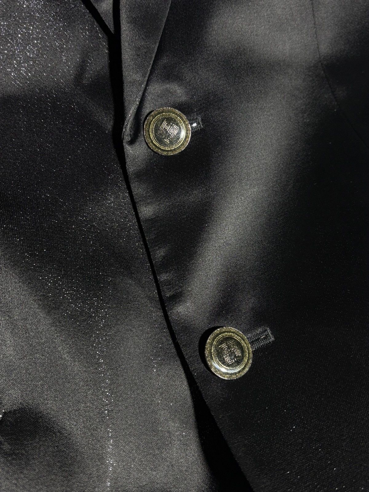 Carlo Pignatelli Carlo Pignatelli Cerimonia Black Shiny Metallic Glossy Set Size 50R - 6 Thumbnail