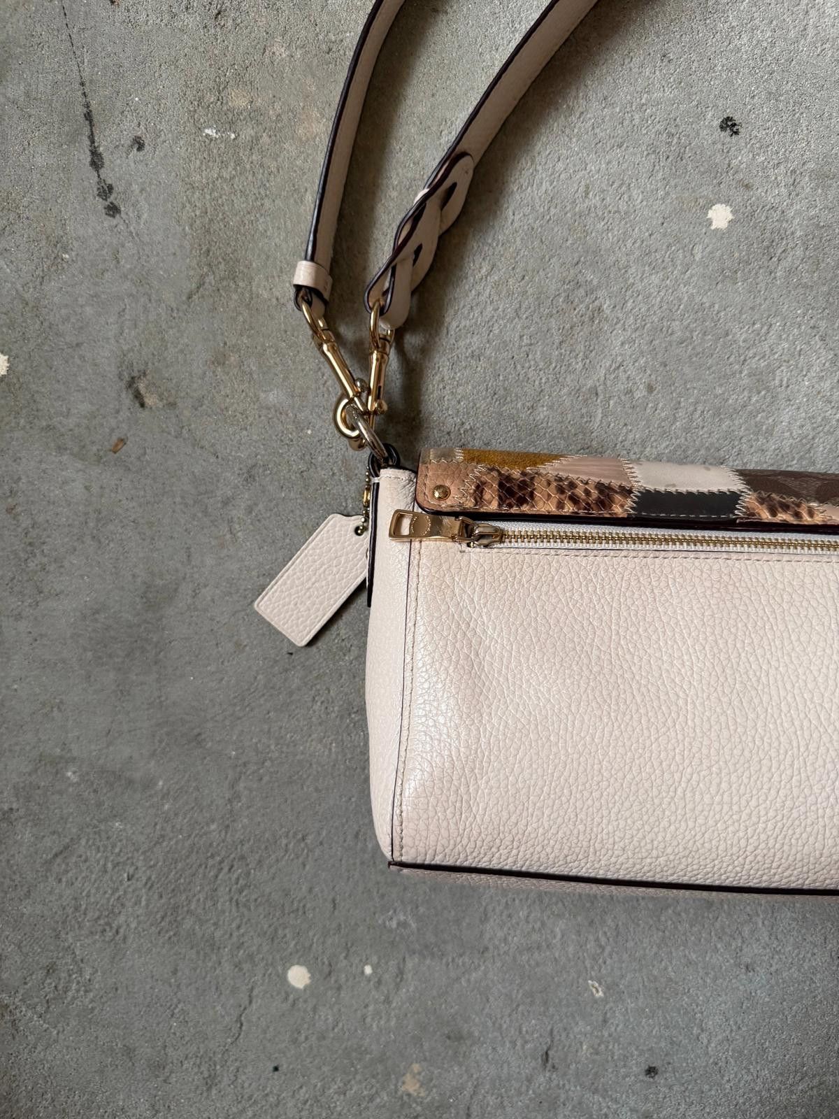 Coach Coach 2Way Jade Patchwork Shoulder Bag Multi Size ONE SIZE - 9 Thumbnail