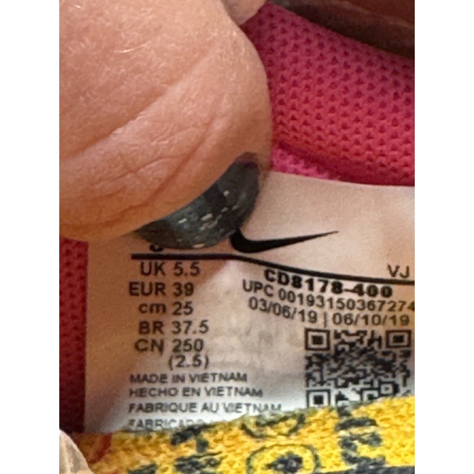 Nike Size 8 - Nike Off-White x Vapor Street Polarized Blue W Size US 8 / IT 38 - 6 Thumbnail