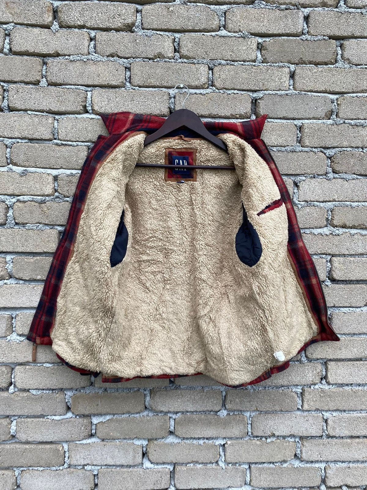 Gap Gap Plaid Tartan Jacket With Fleece Lined Size US M / EU 48-50 / 2 - 6 Thumbnail