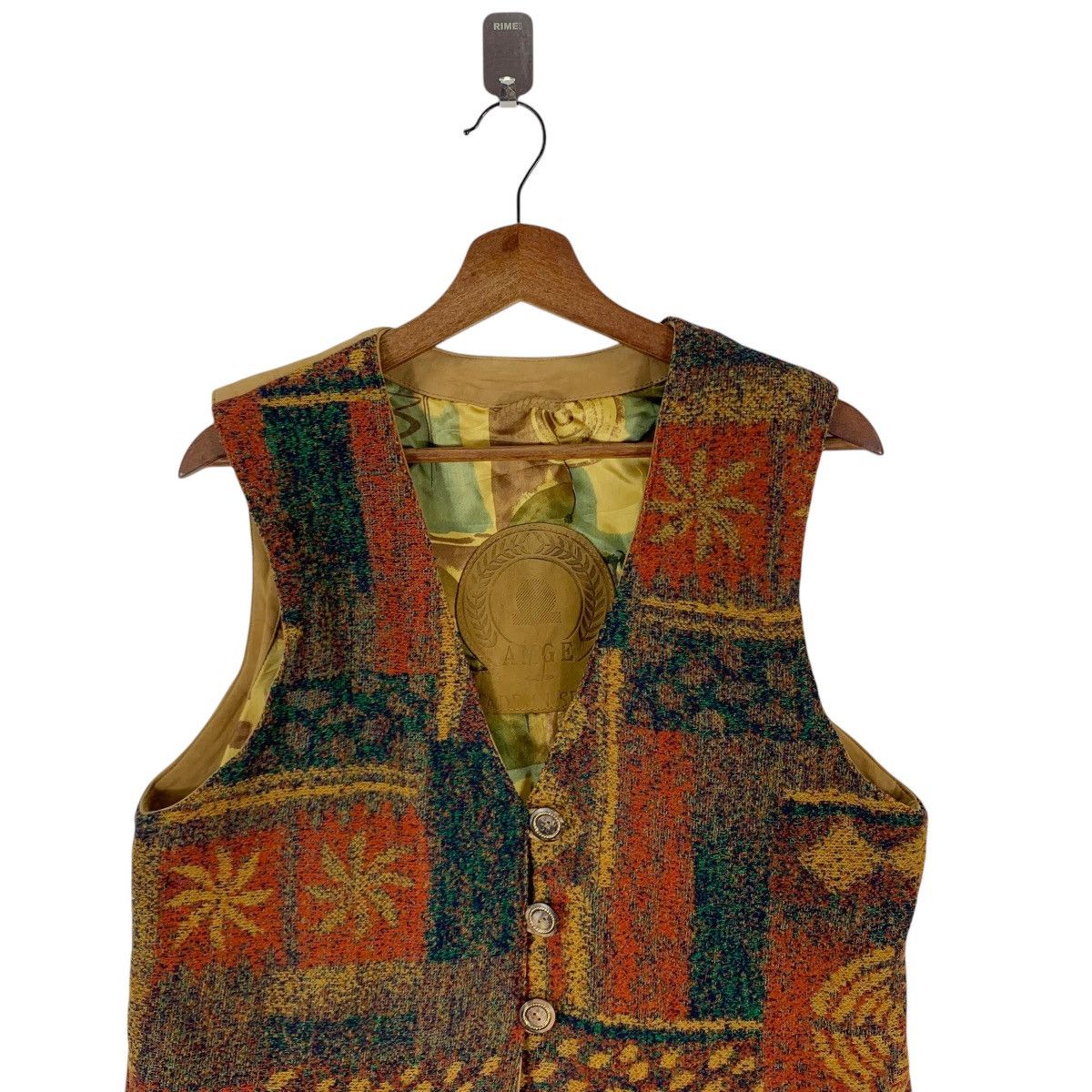 Designer × Leather × Vintage VINTAGE AMGE MADE IN SPAIN LEATHER VEST JACKET Size US M / EU 48-50 / 2 - 4 Thumbnail