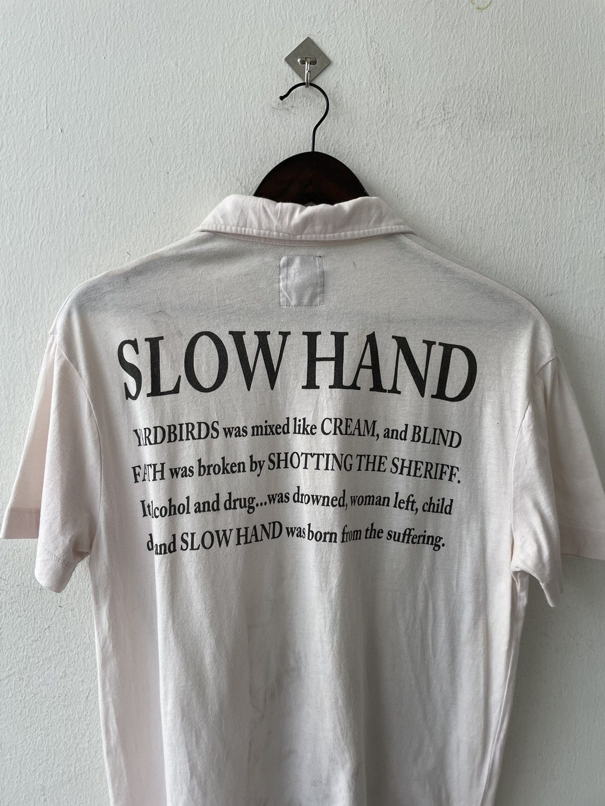 If Six Was Nine PPFM Laid Back Slow Hand Rockstar Polo Tee Shirt Size US L / EU 52-54 / 3 - 4 Thumbnail