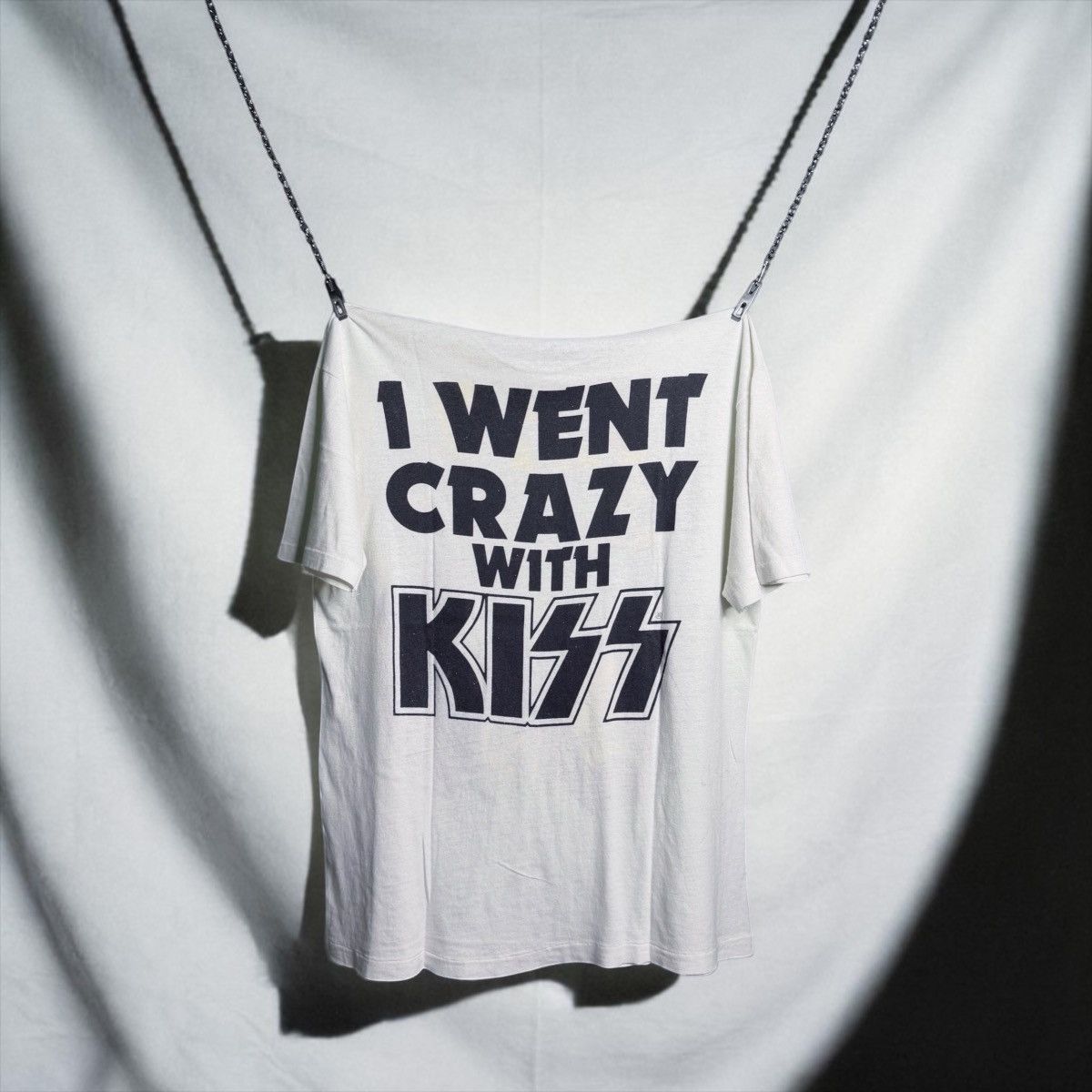 Band Tees × Vintage Vintage Kiss ©1987 - Crazy Nights Album Cover Size US L / EU 52-54 / 3 - 4 Thumbnail
