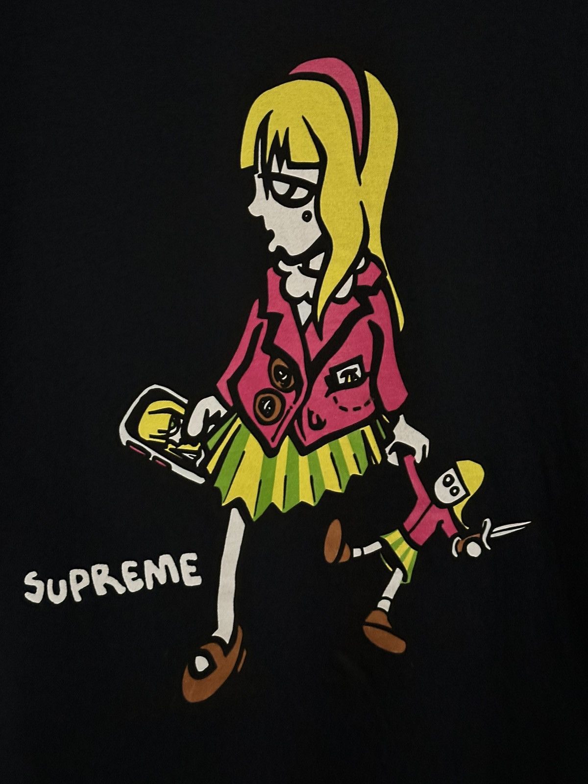 Supreme Supreme Suzie Switchblade Tee Size US XL / EU 56 / 4 - 2 Thumbnail